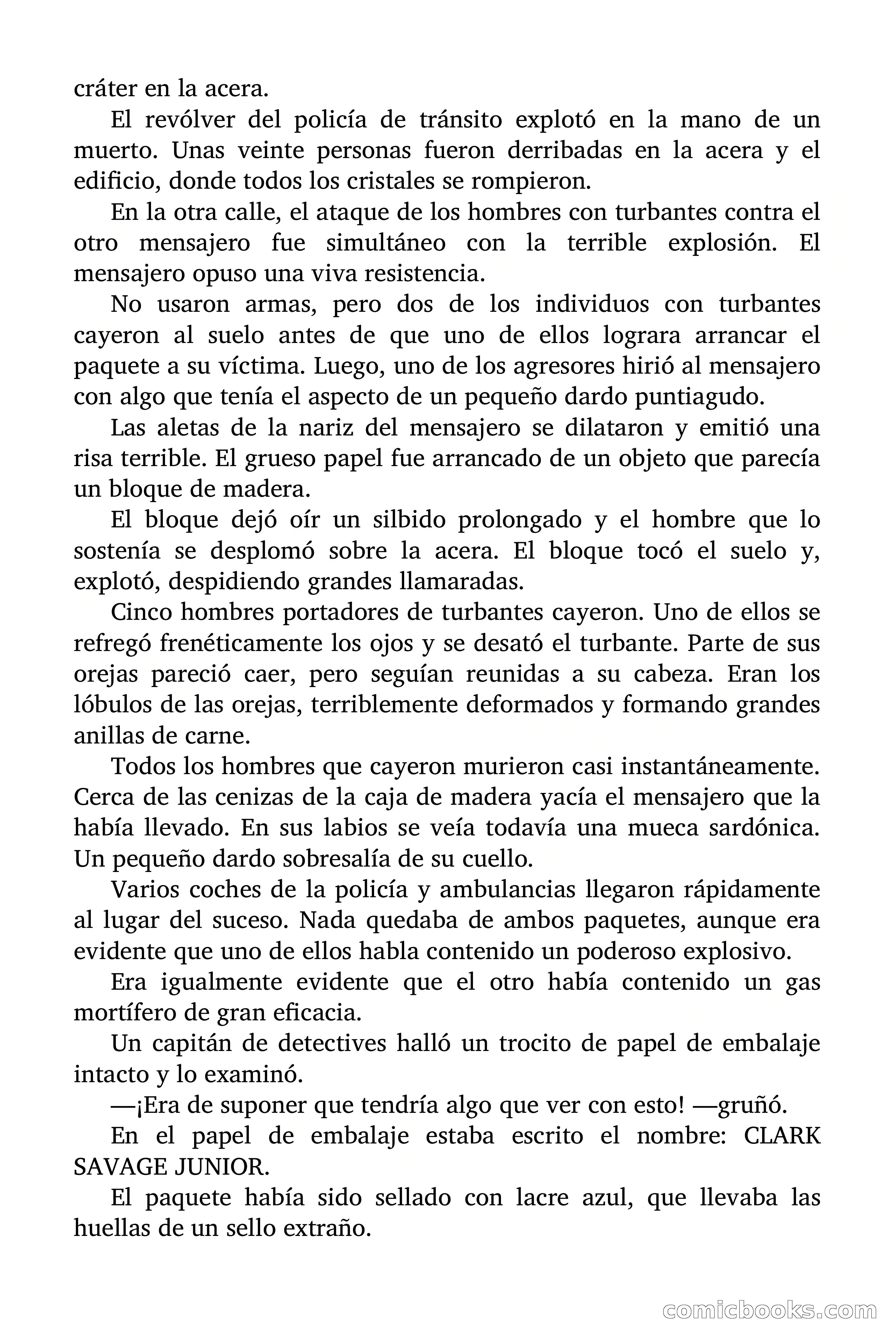 Doc Savage: El país del Largo Jujú — page 15 of 158