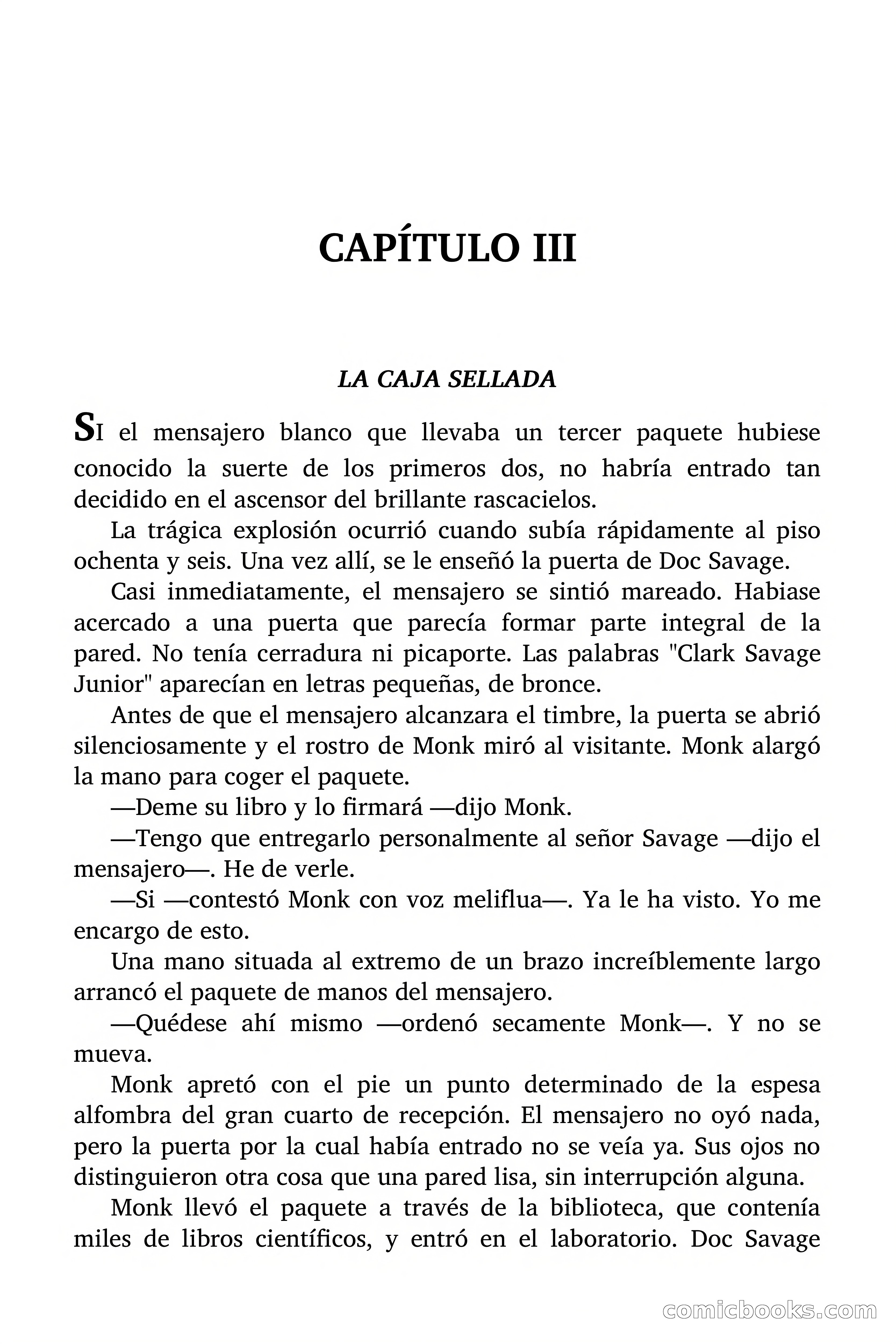 Doc Savage: El país del Largo Jujú — page 17 of 158