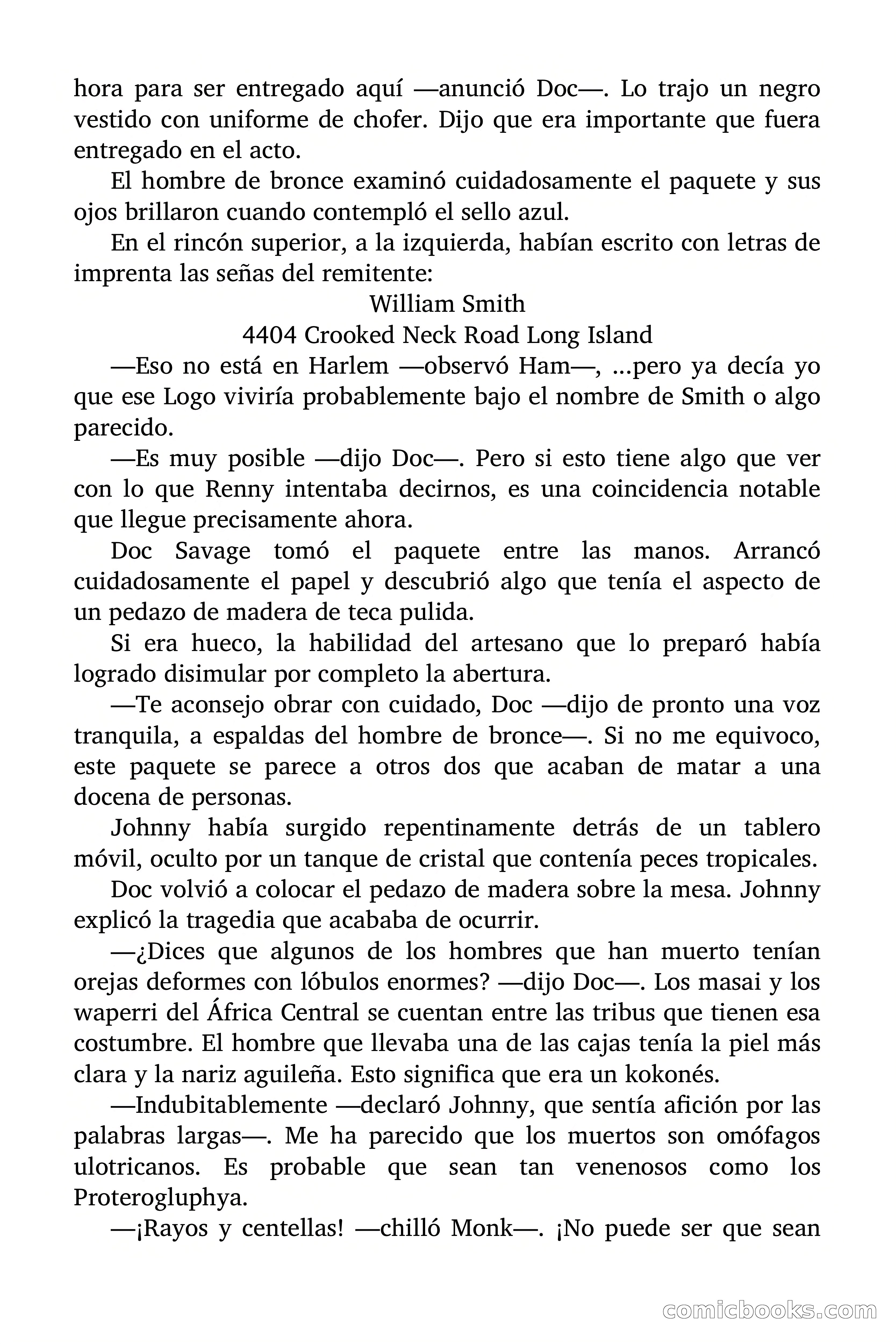 Doc Savage: El país del Largo Jujú — page 19 of 158