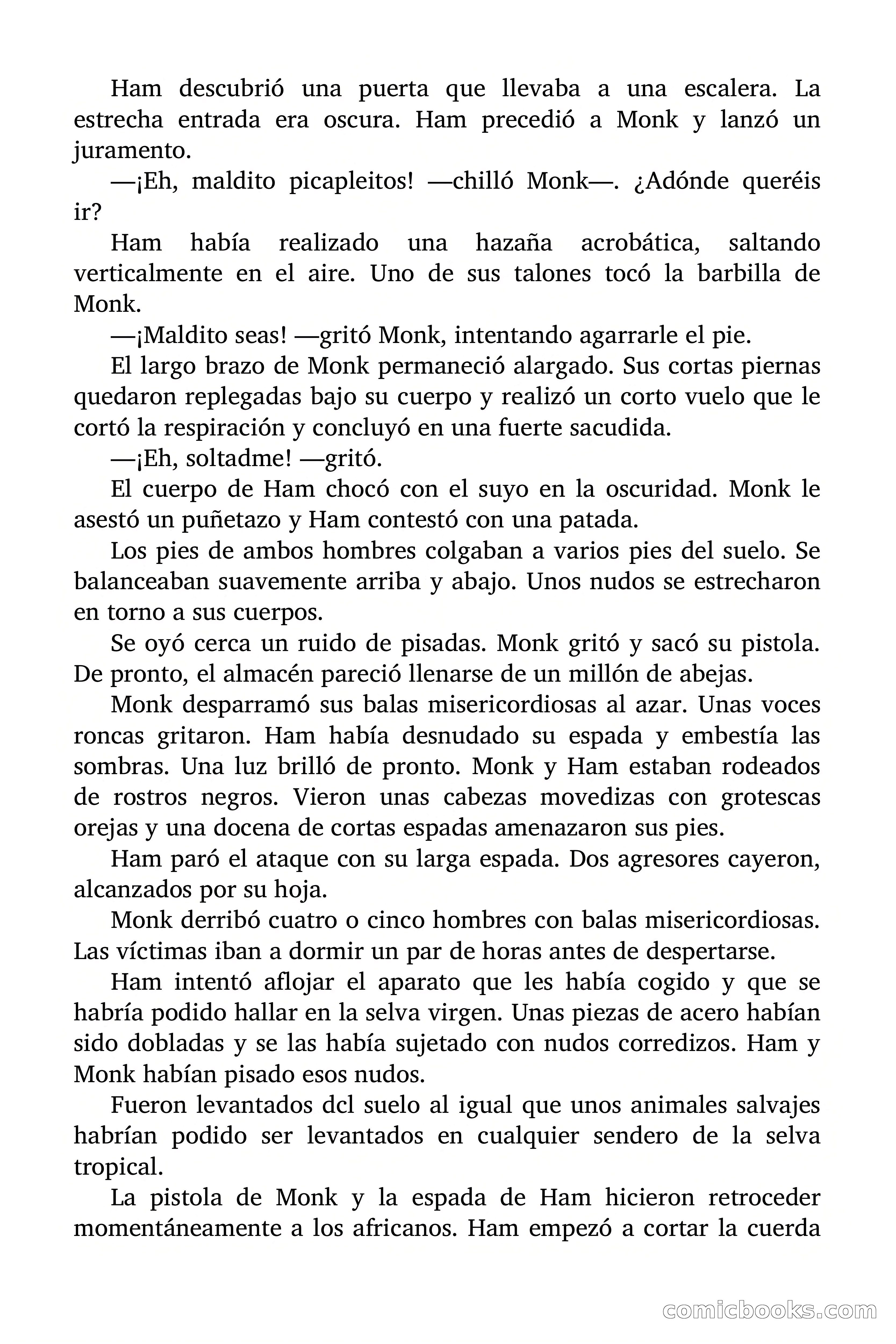 Doc Savage: El país del Largo Jujú — page 28 of 158