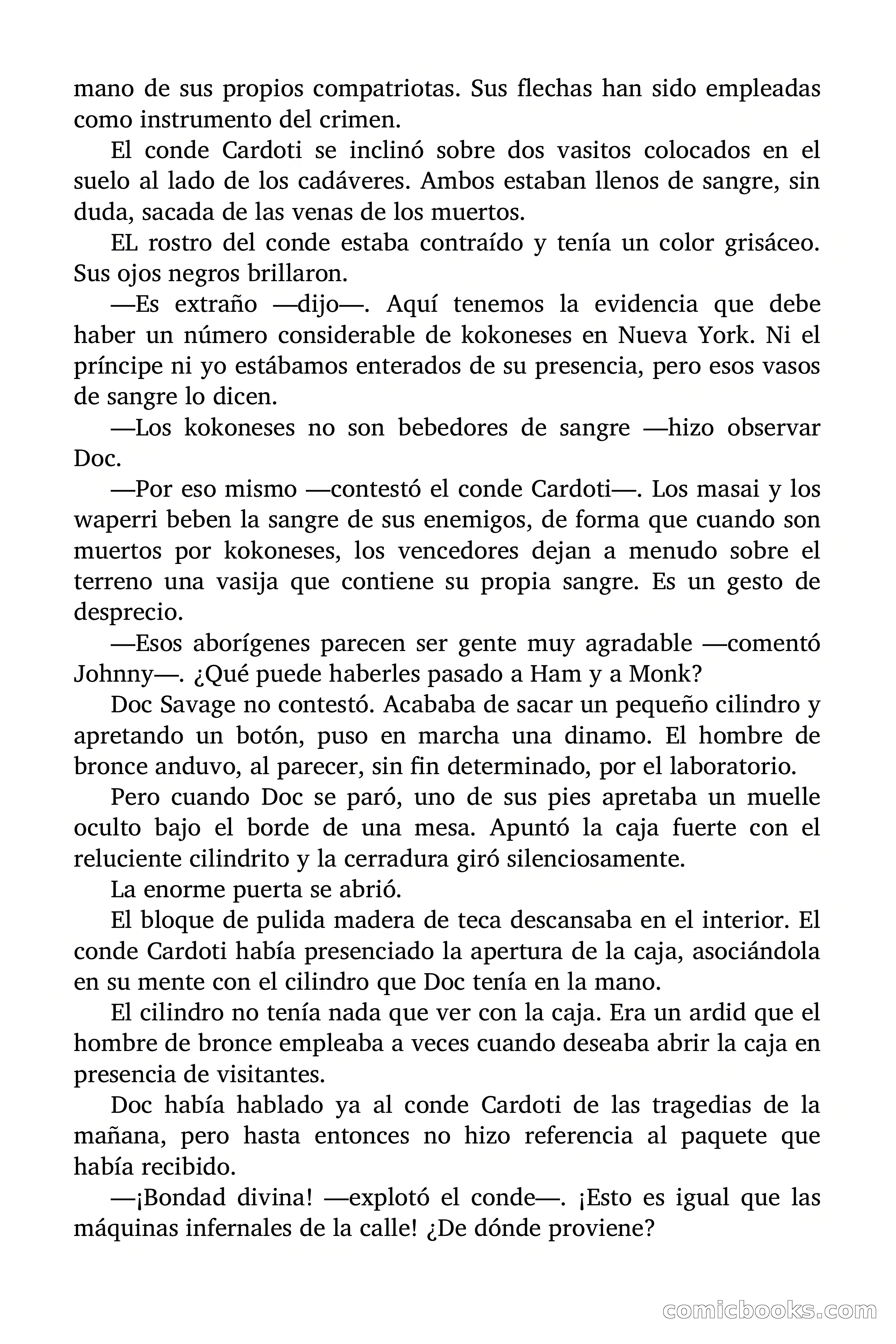 Doc Savage: El país del Largo Jujú — page 31 of 158