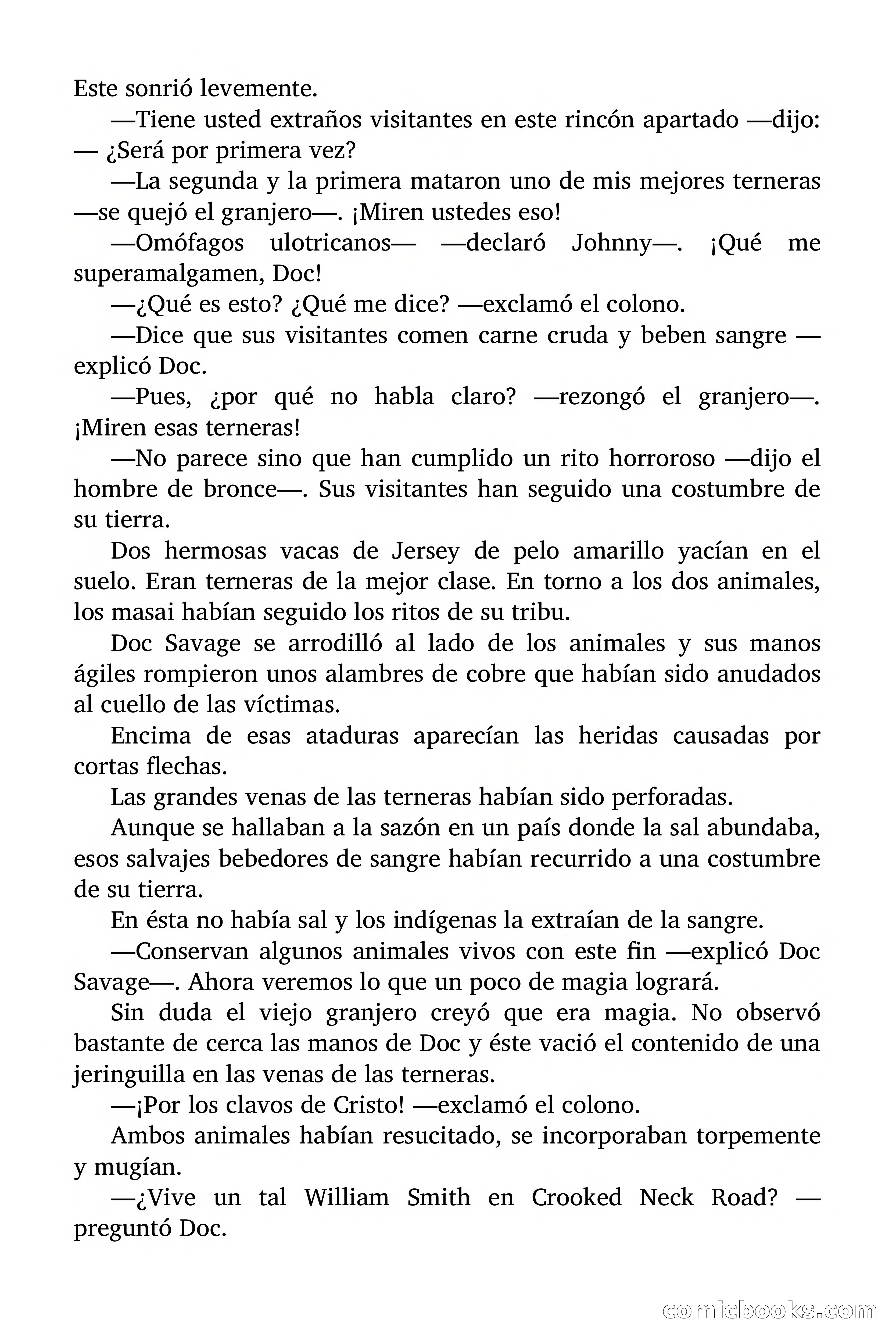 Doc Savage: El país del Largo Jujú — page 38 of 158