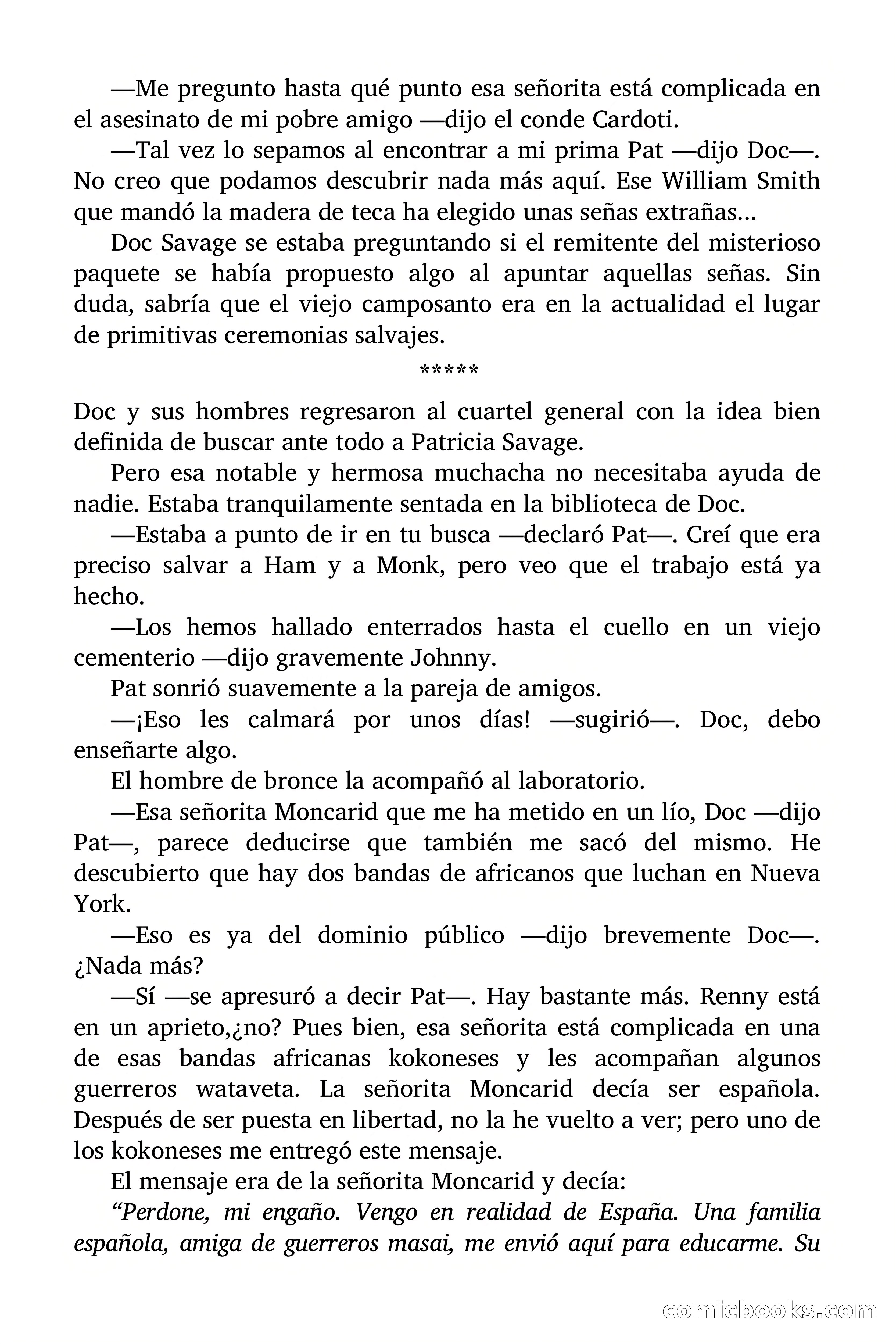 Doc Savage: El país del Largo Jujú — page 45 of 158