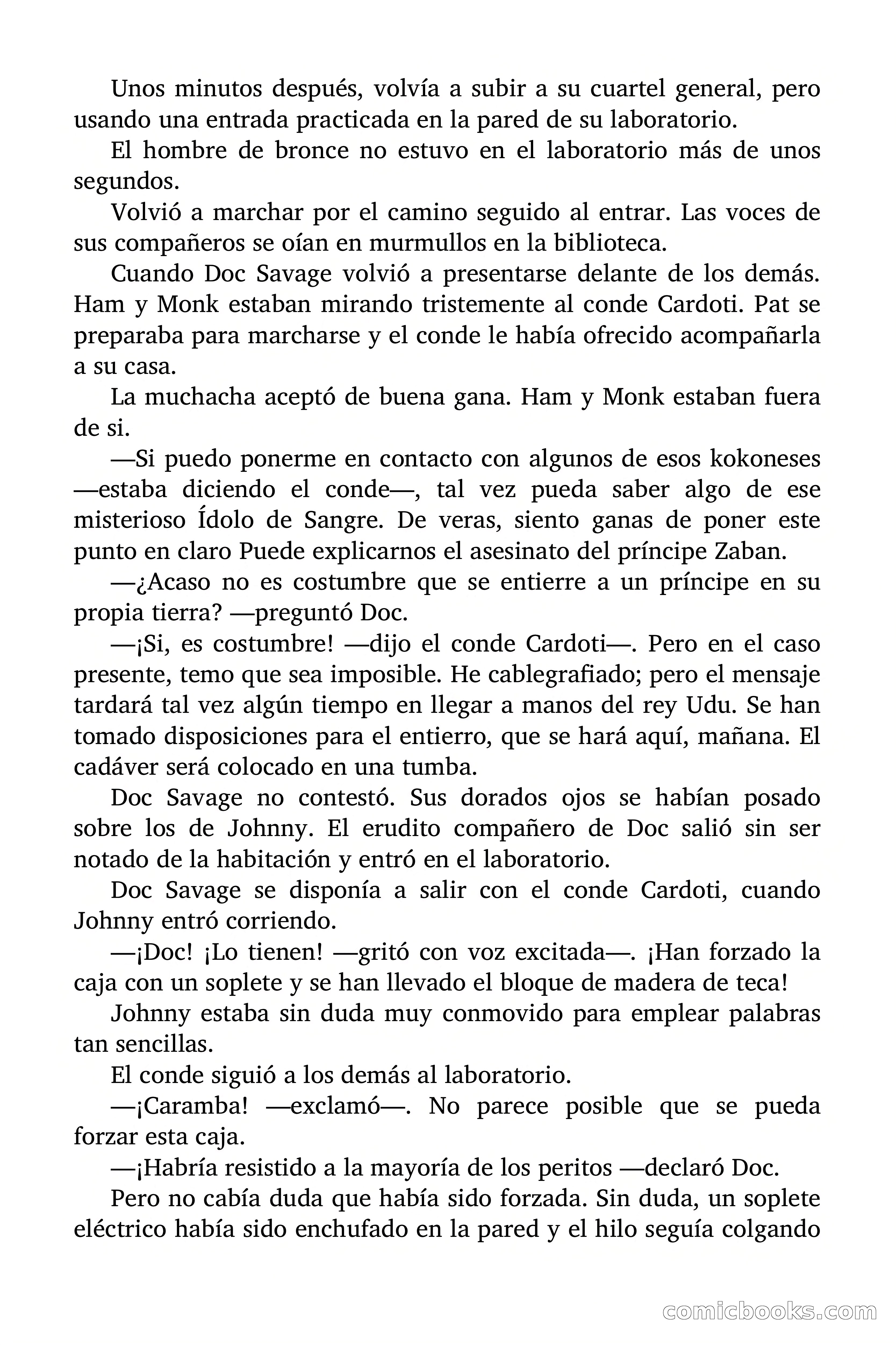 Doc Savage: El país del Largo Jujú — page 47 of 158
