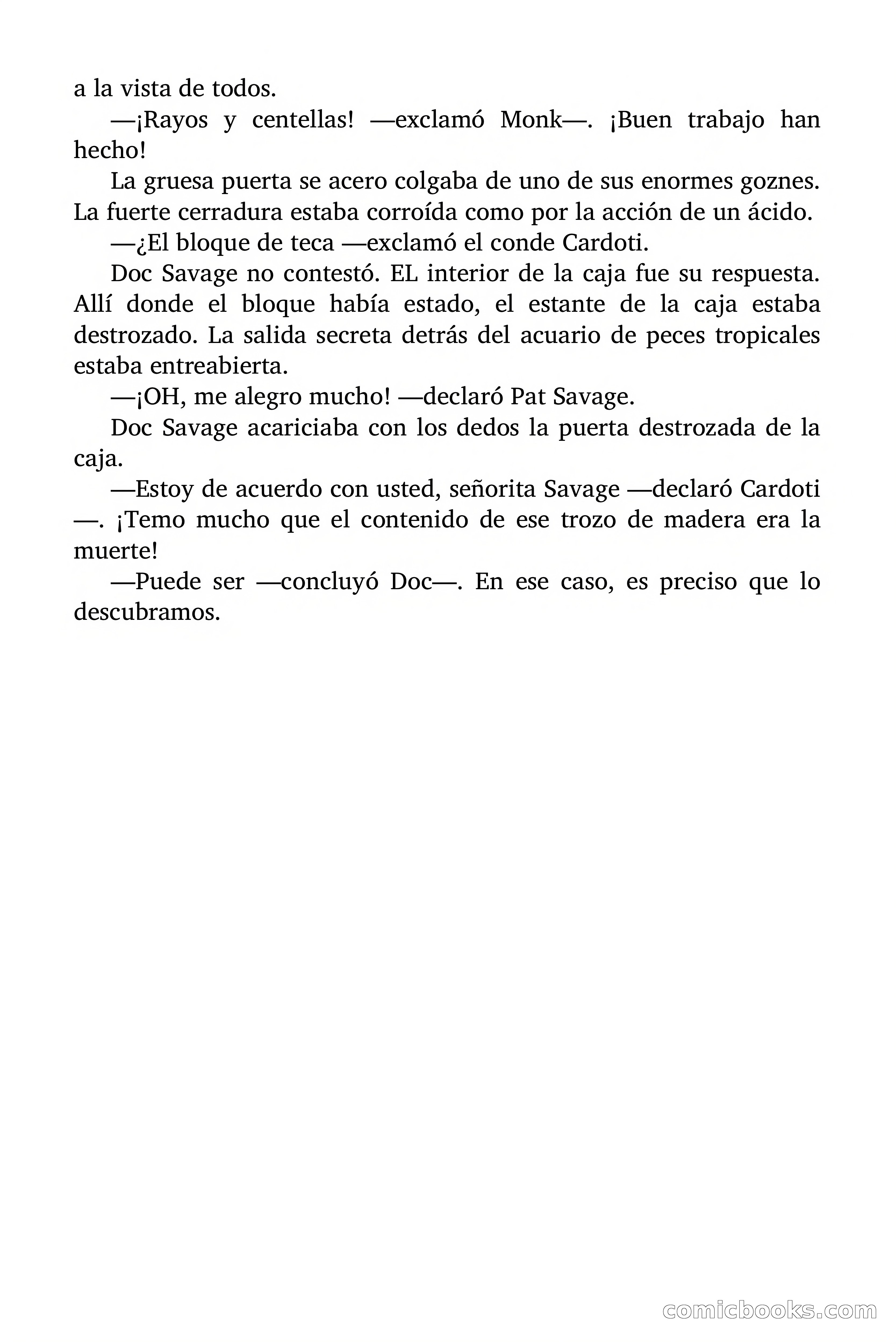 Doc Savage: El país del Largo Jujú — page 48 of 158