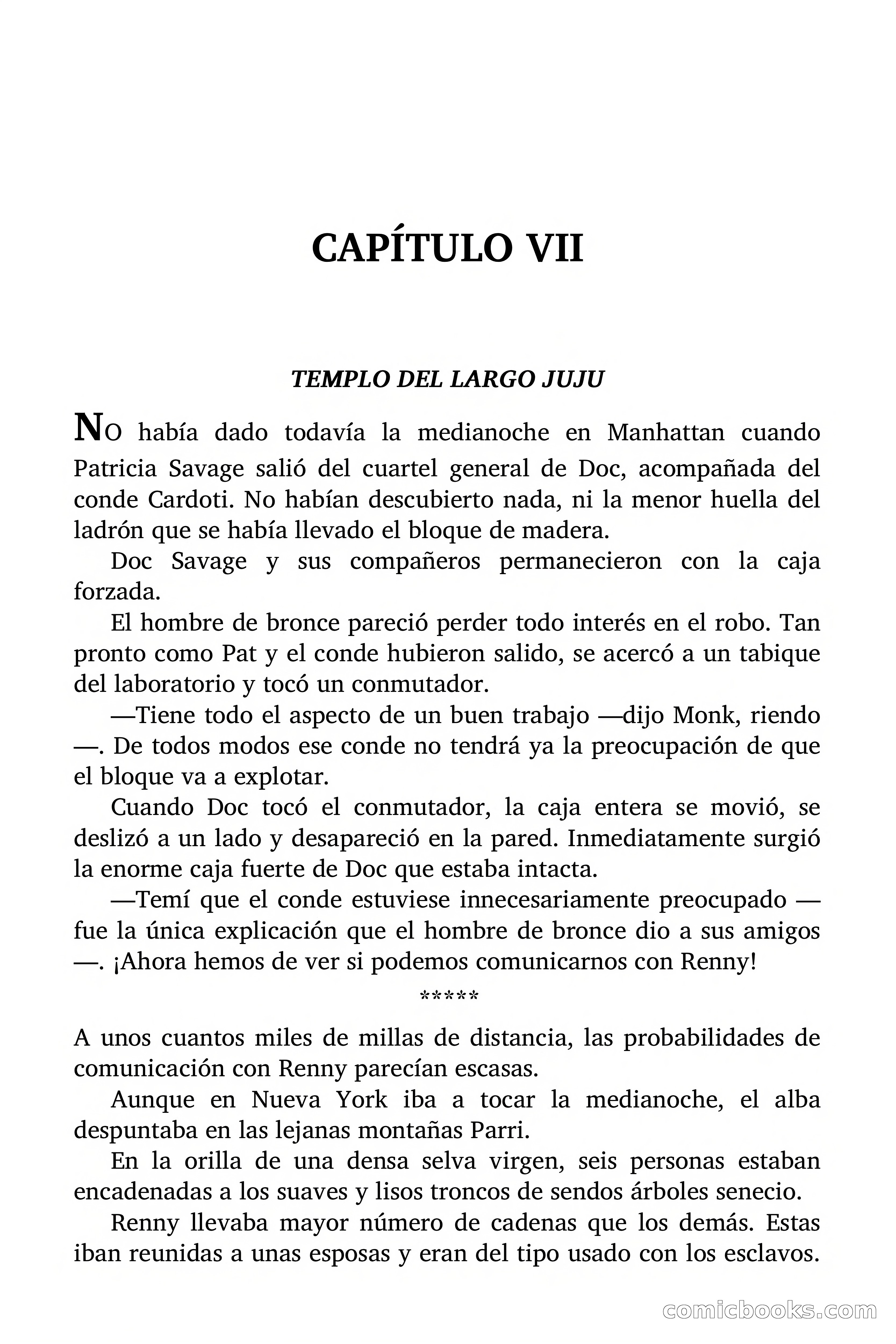 Doc Savage: El país del Largo Jujú — page 49 of 158