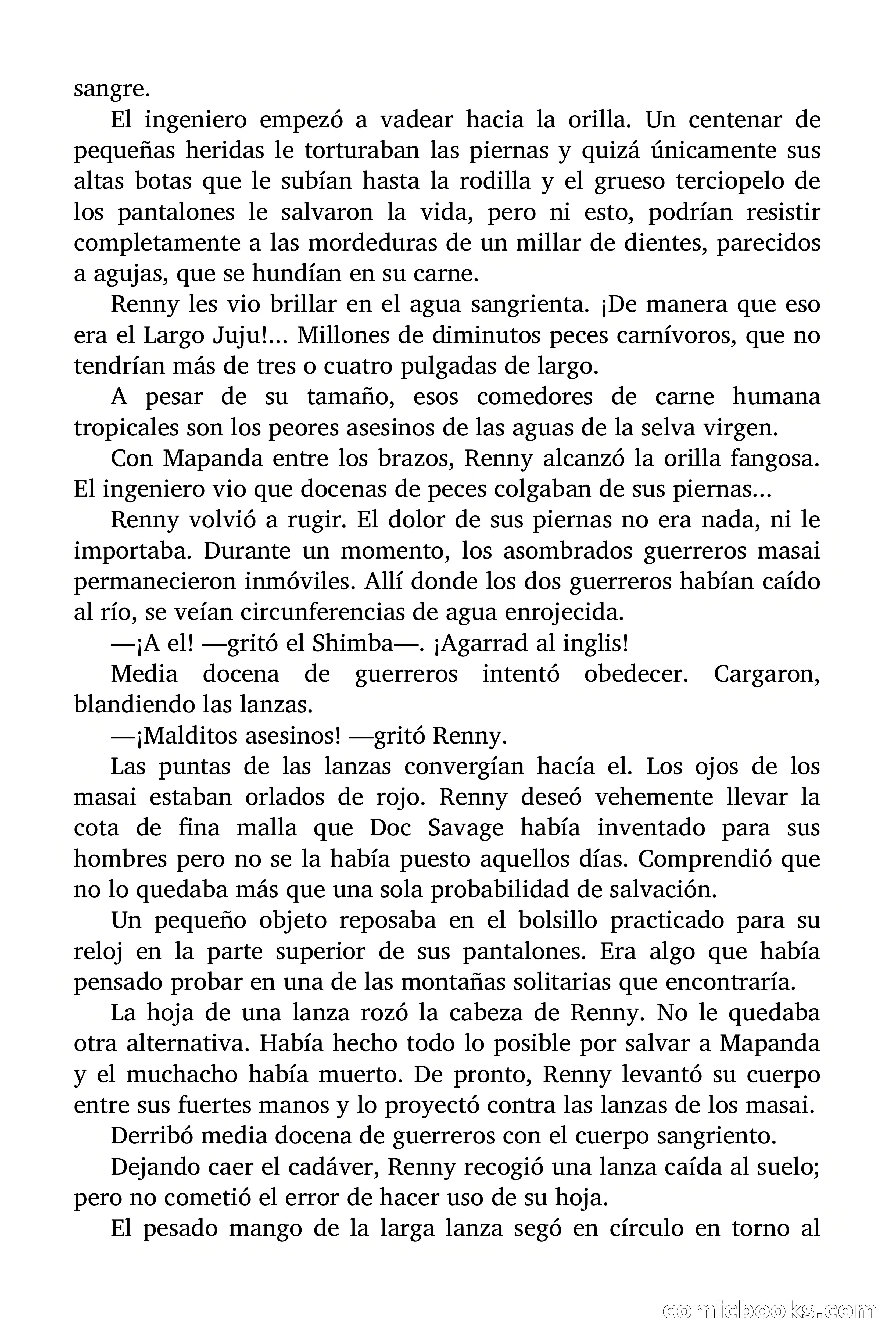 Doc Savage: El país del Largo Jujú — page 56 of 158