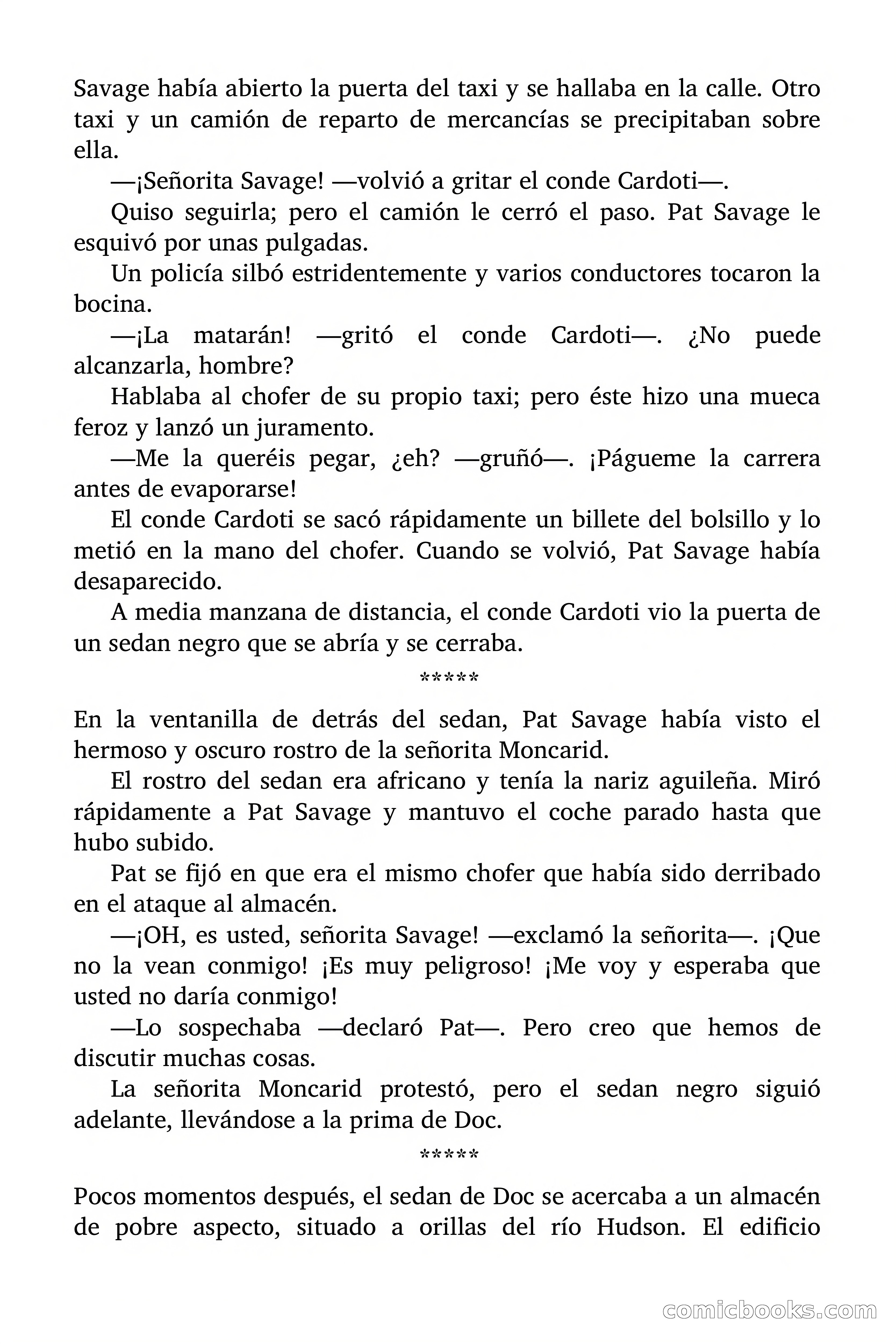 Doc Savage: El país del Largo Jujú — page 62 of 158