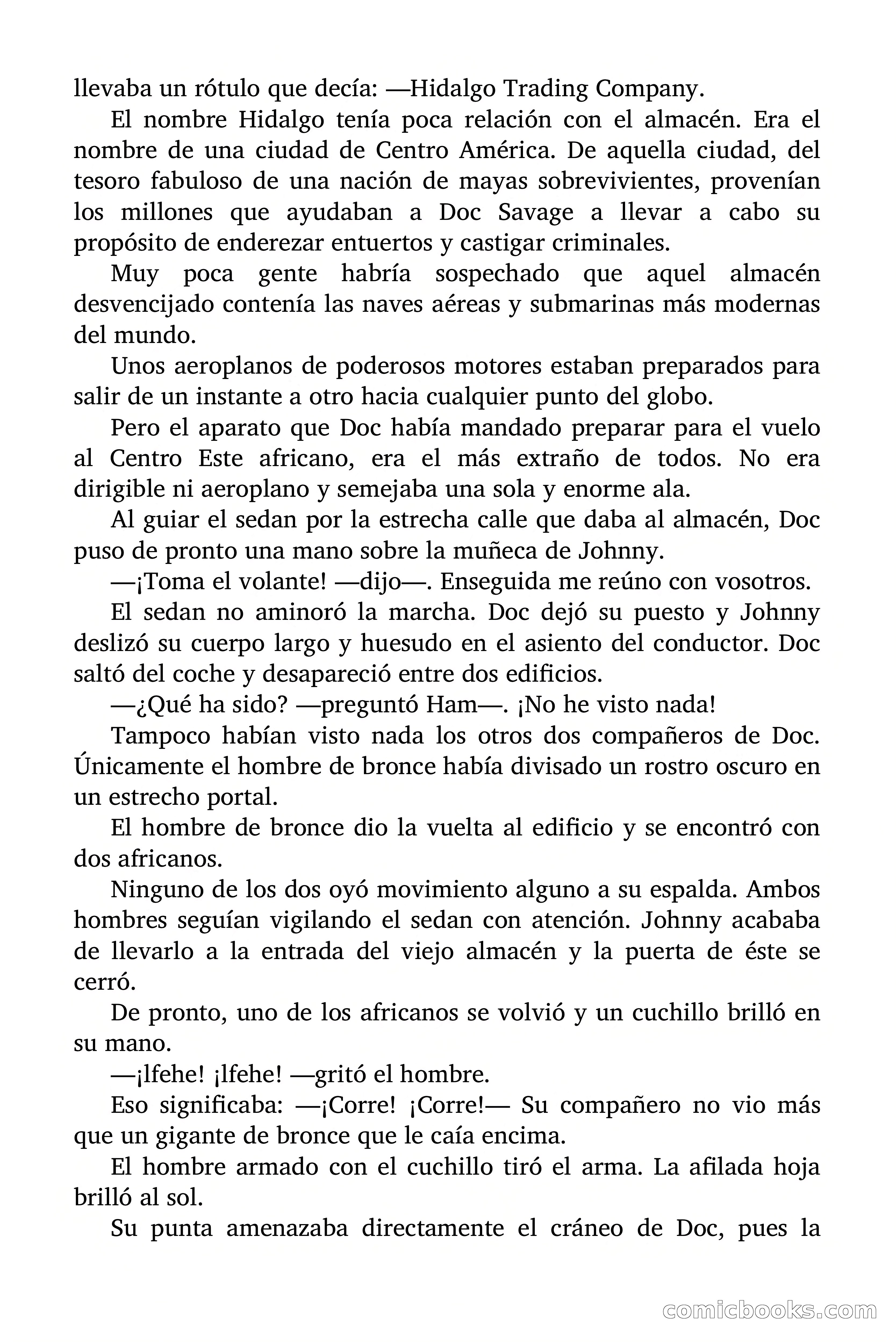 Doc Savage: El país del Largo Jujú — page 63 of 158