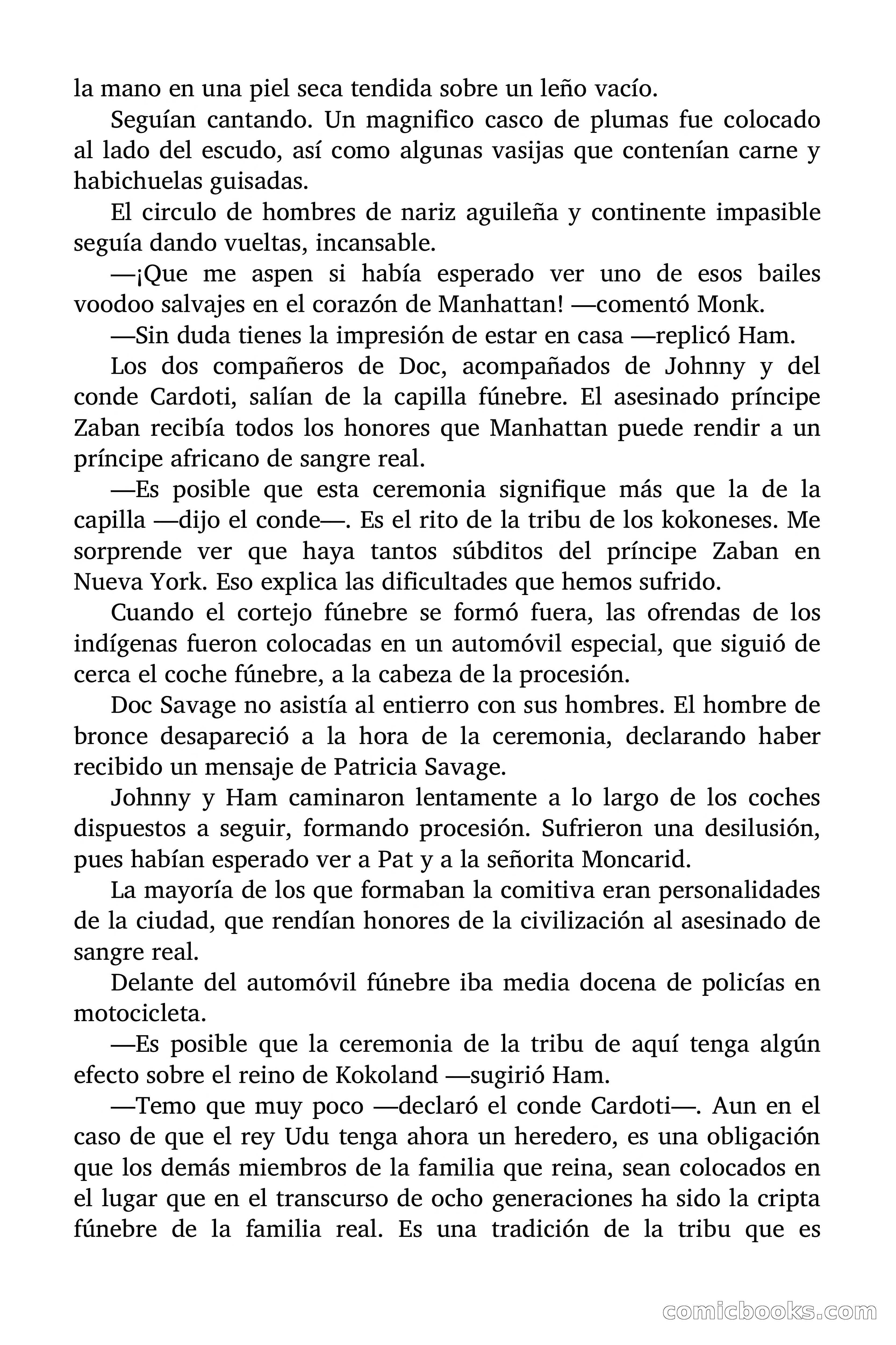 Doc Savage: El país del Largo Jujú — page 68 of 158
