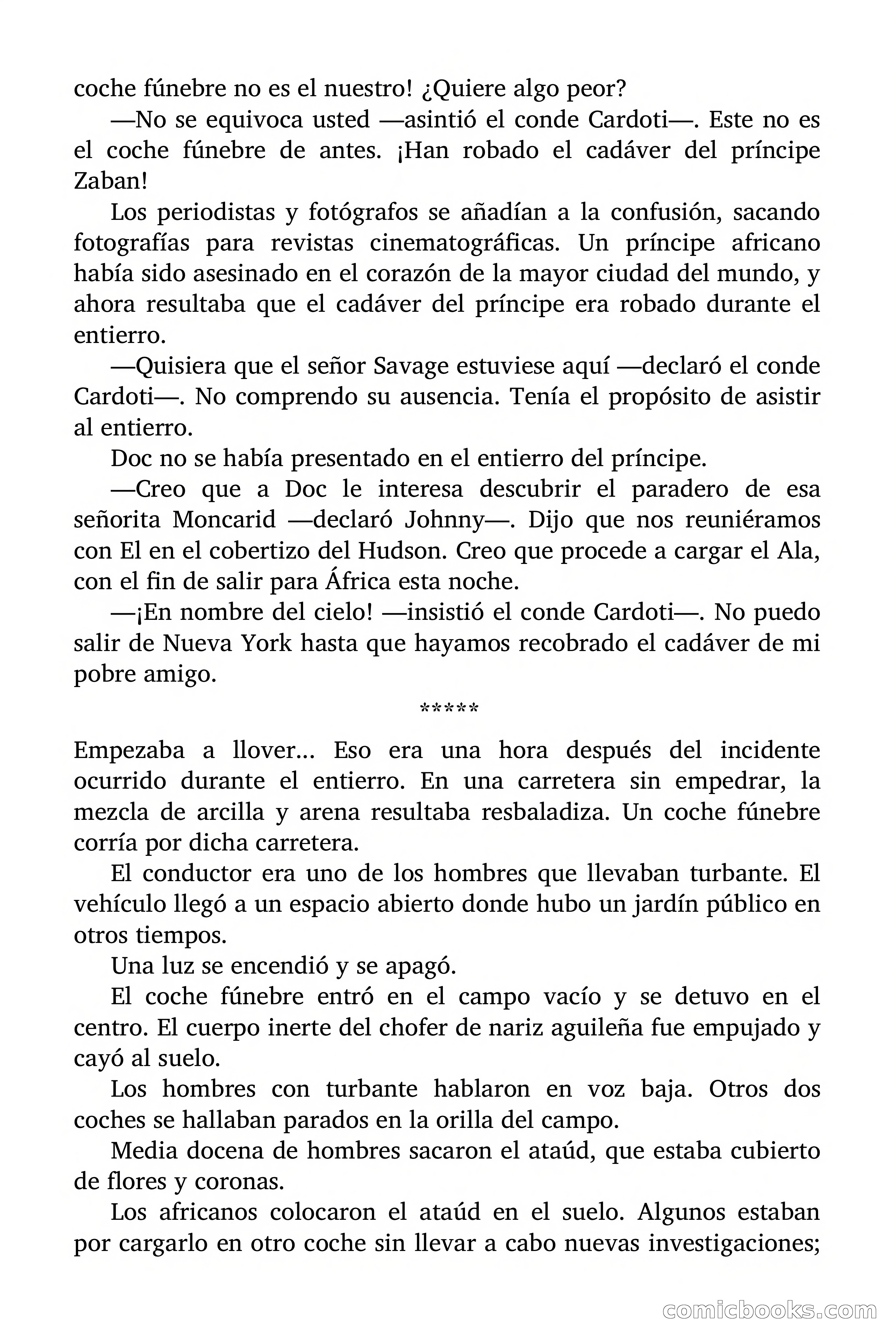 Doc Savage: El país del Largo Jujú — page 71 of 158