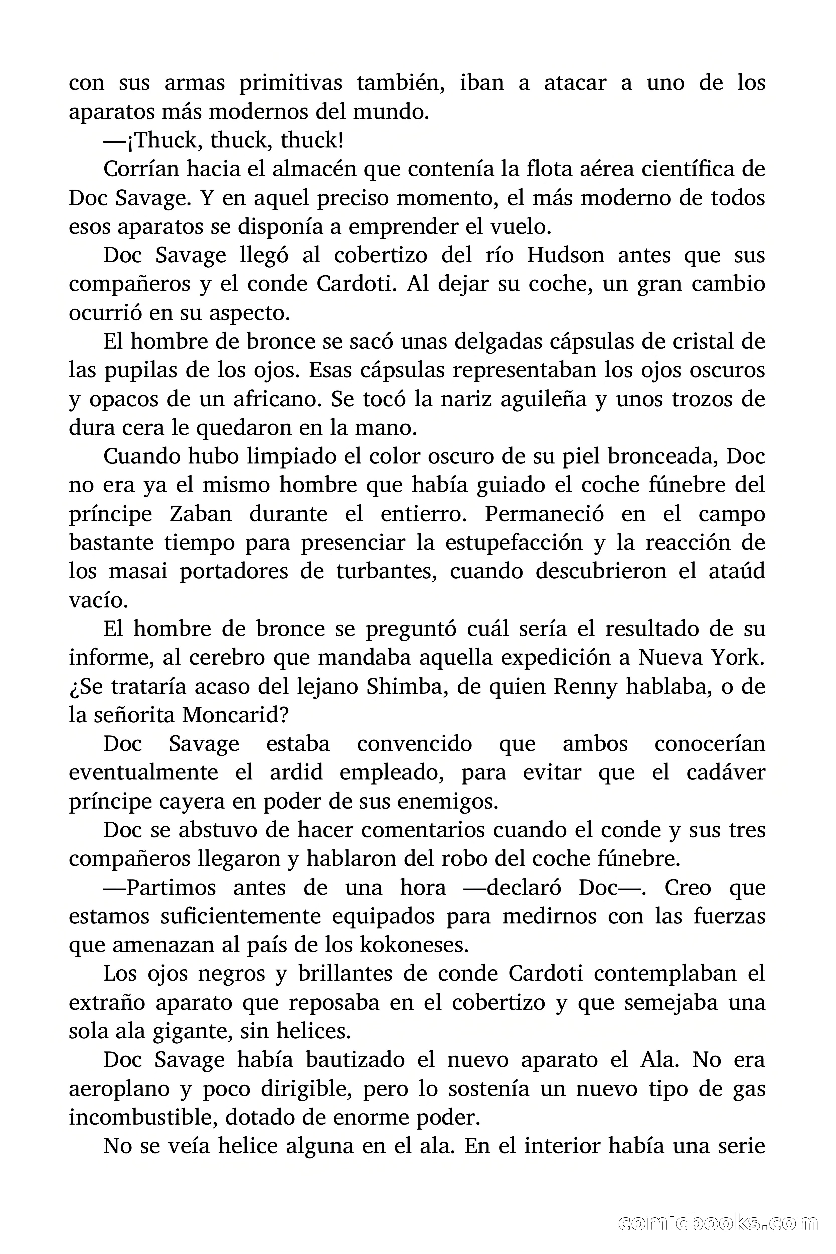 Doc Savage: El país del Largo Jujú — page 74 of 158