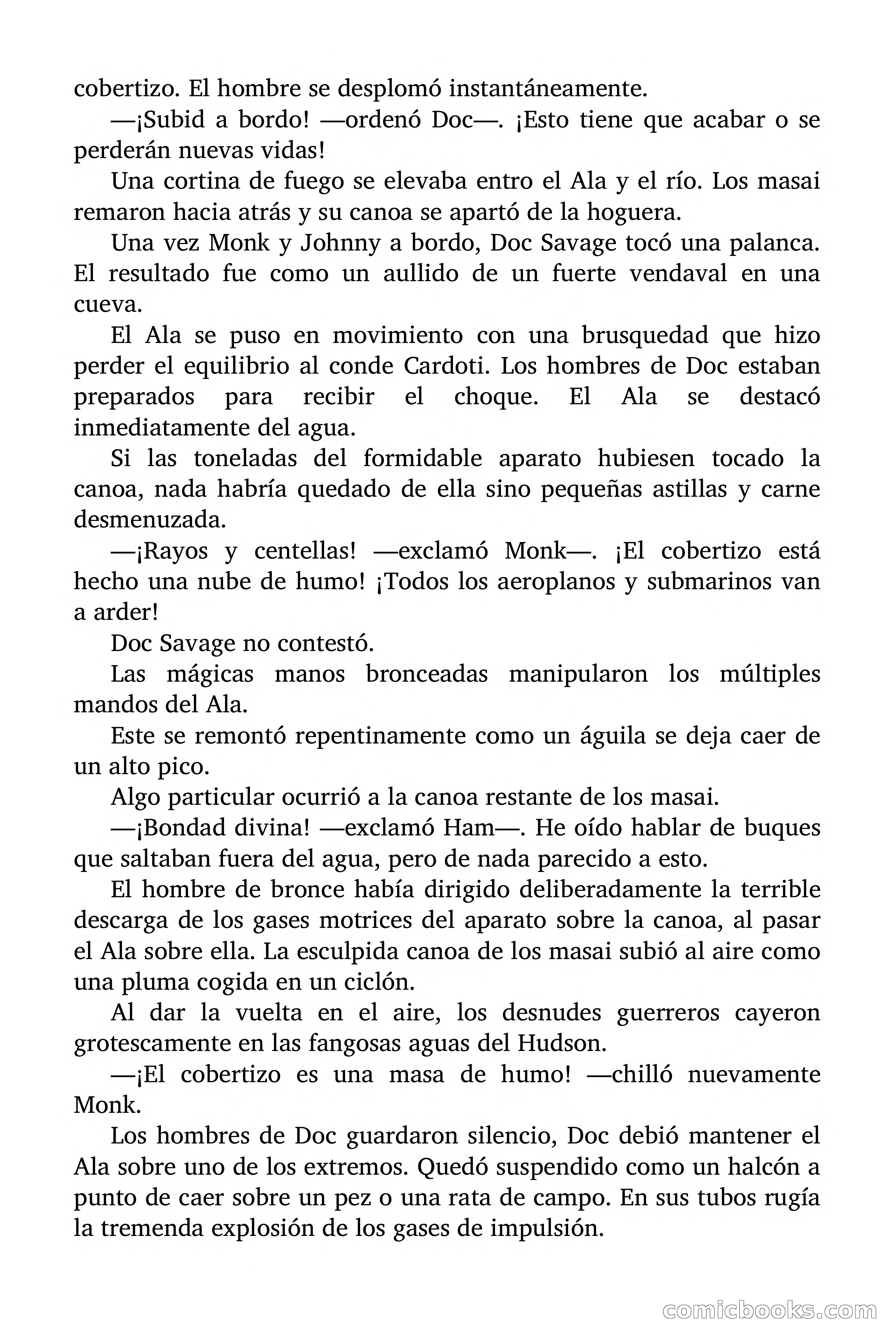 Doc Savage: El país del Largo Jujú — page 78 of 158