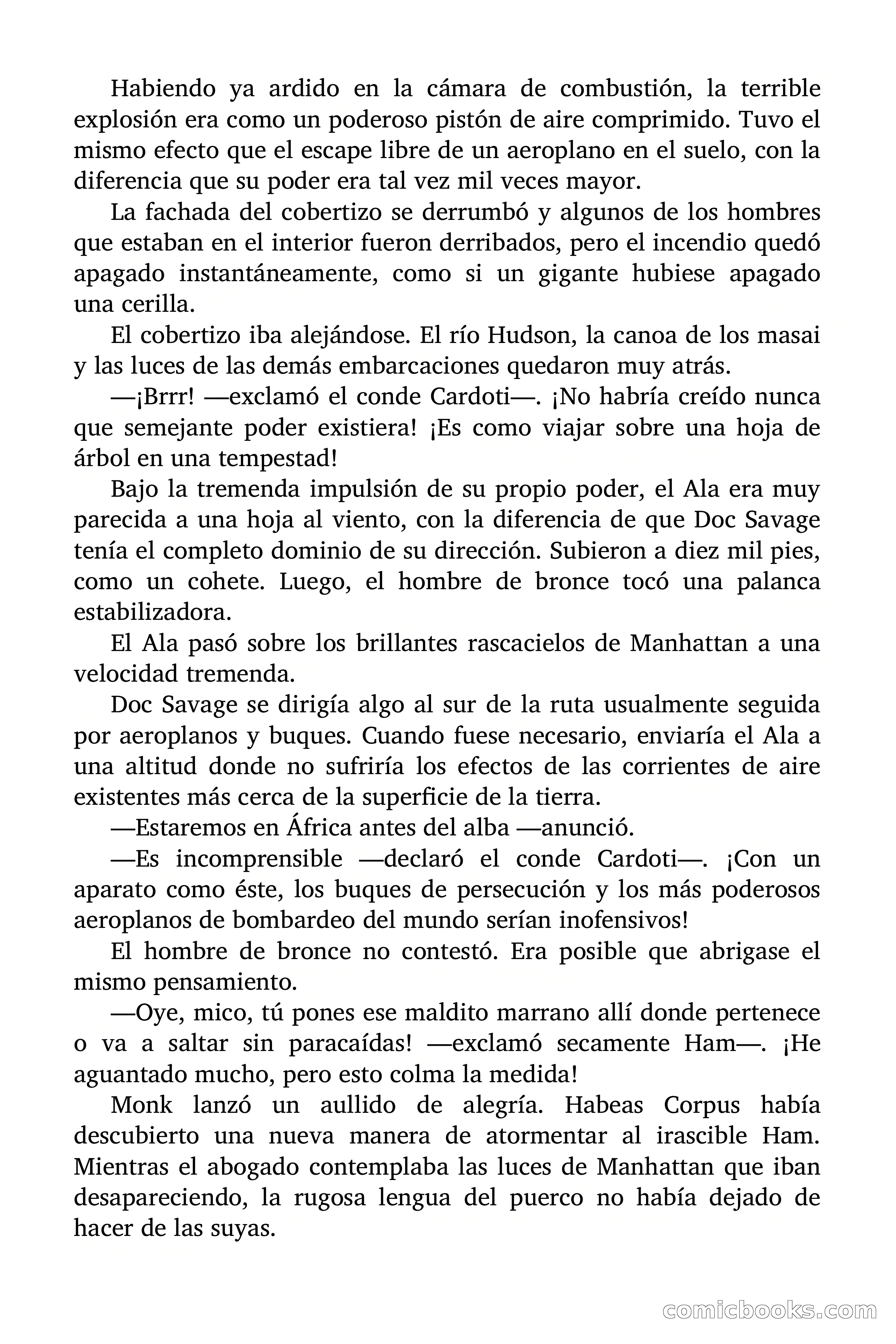 Doc Savage: El país del Largo Jujú — page 79 of 158