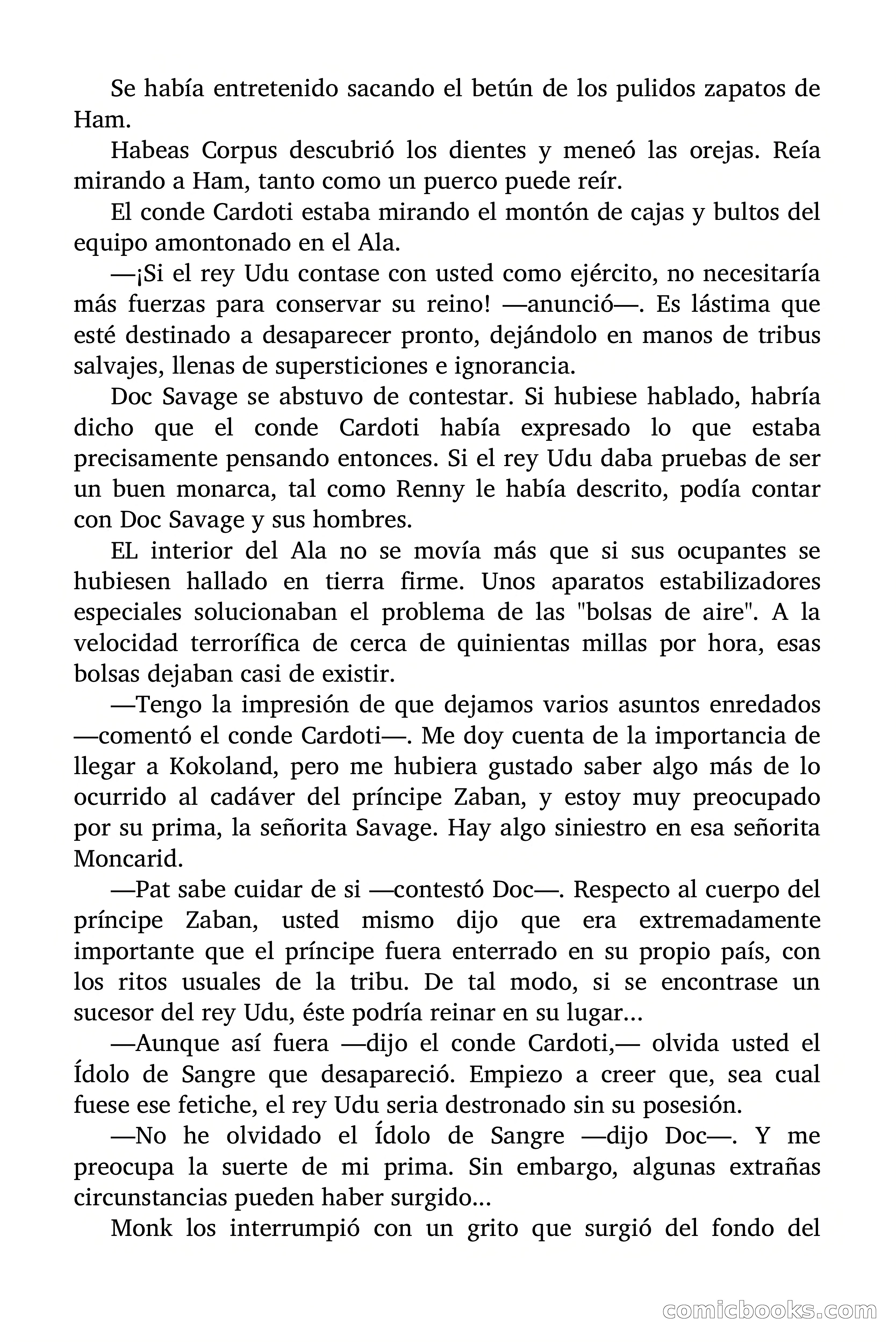 Doc Savage: El país del Largo Jujú — page 80 of 158