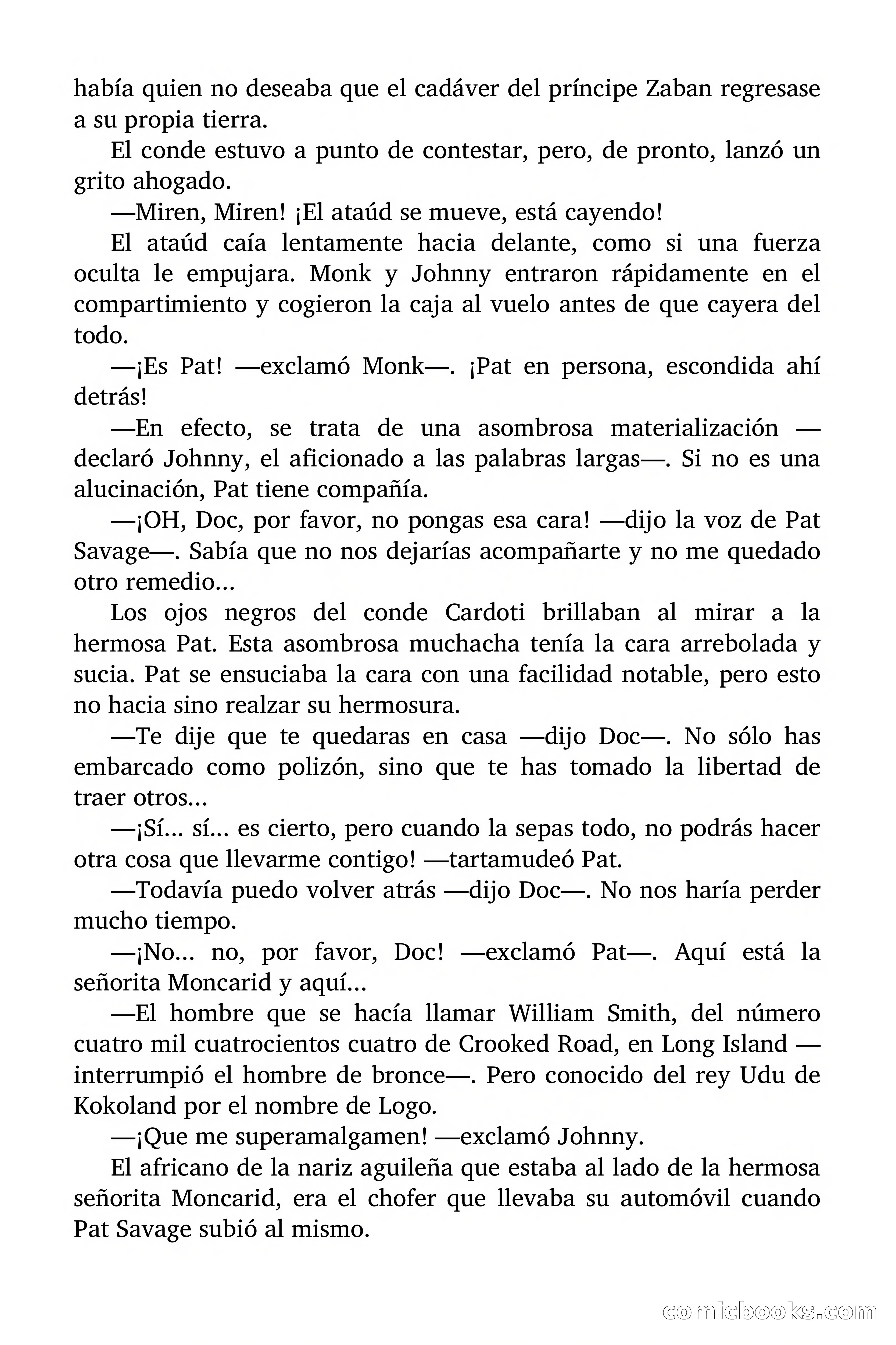 Doc Savage: El país del Largo Jujú — page 82 of 158