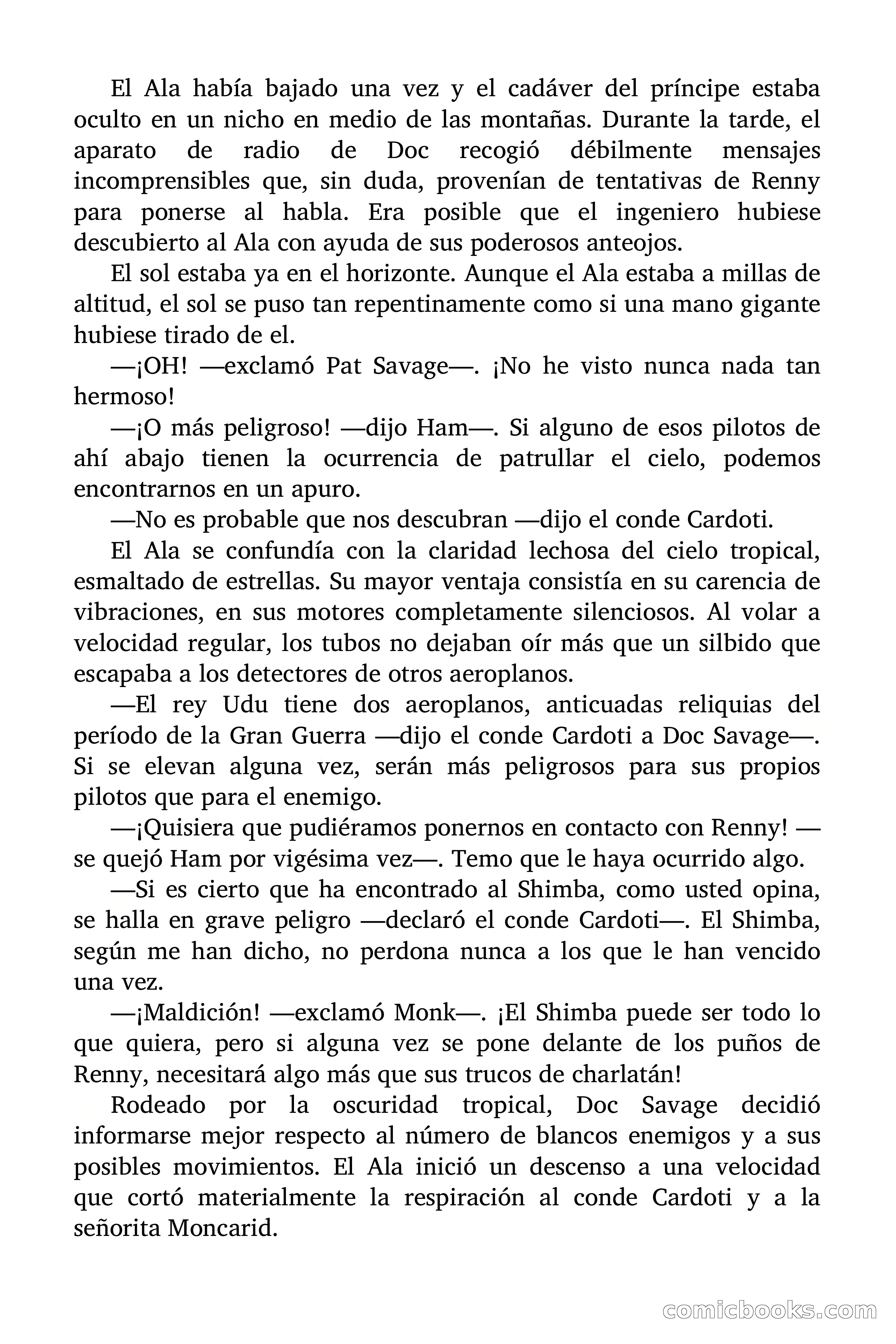 Doc Savage: El país del Largo Jujú — page 86 of 158