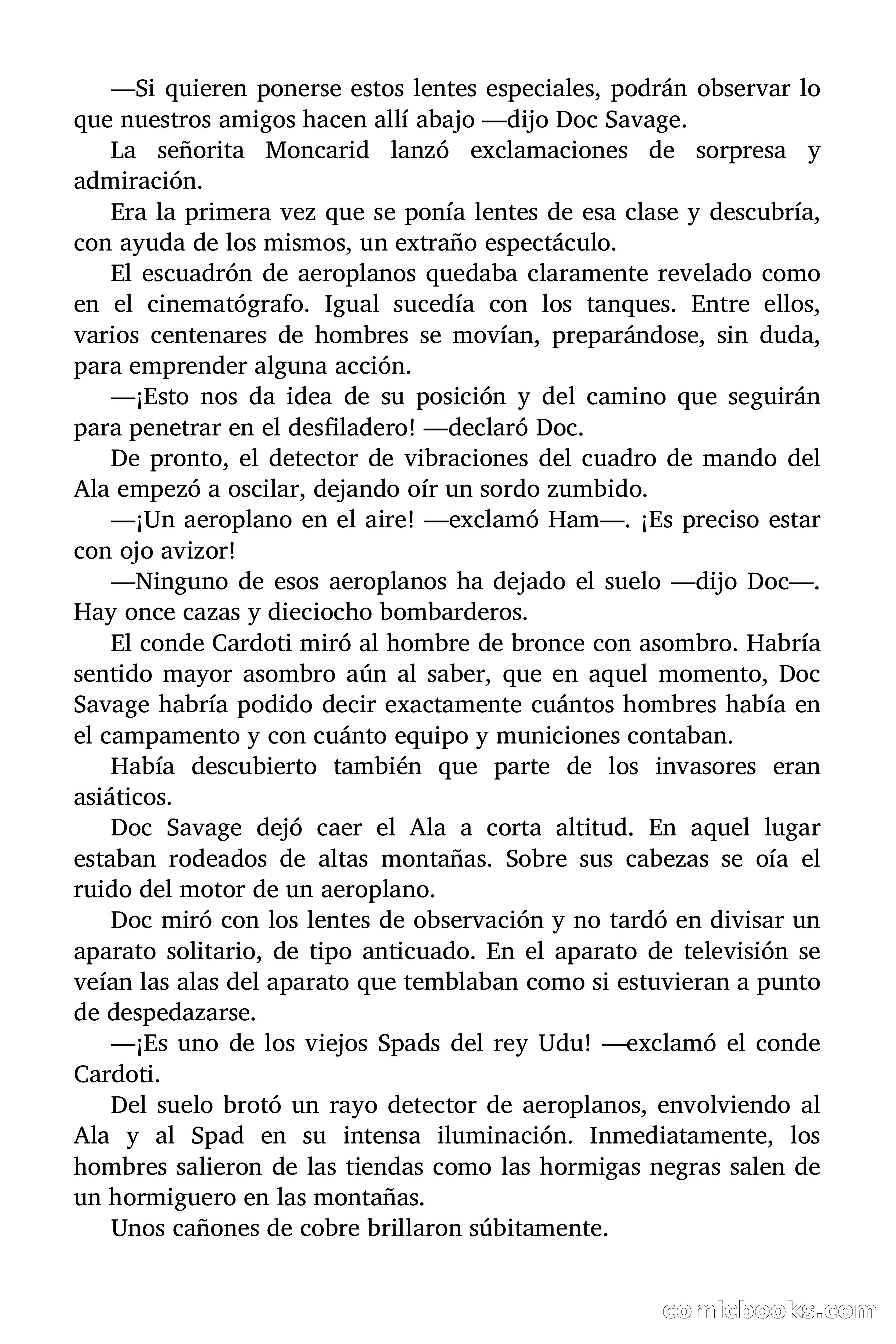 Doc Savage: El país del Largo Jujú — page 87 of 158