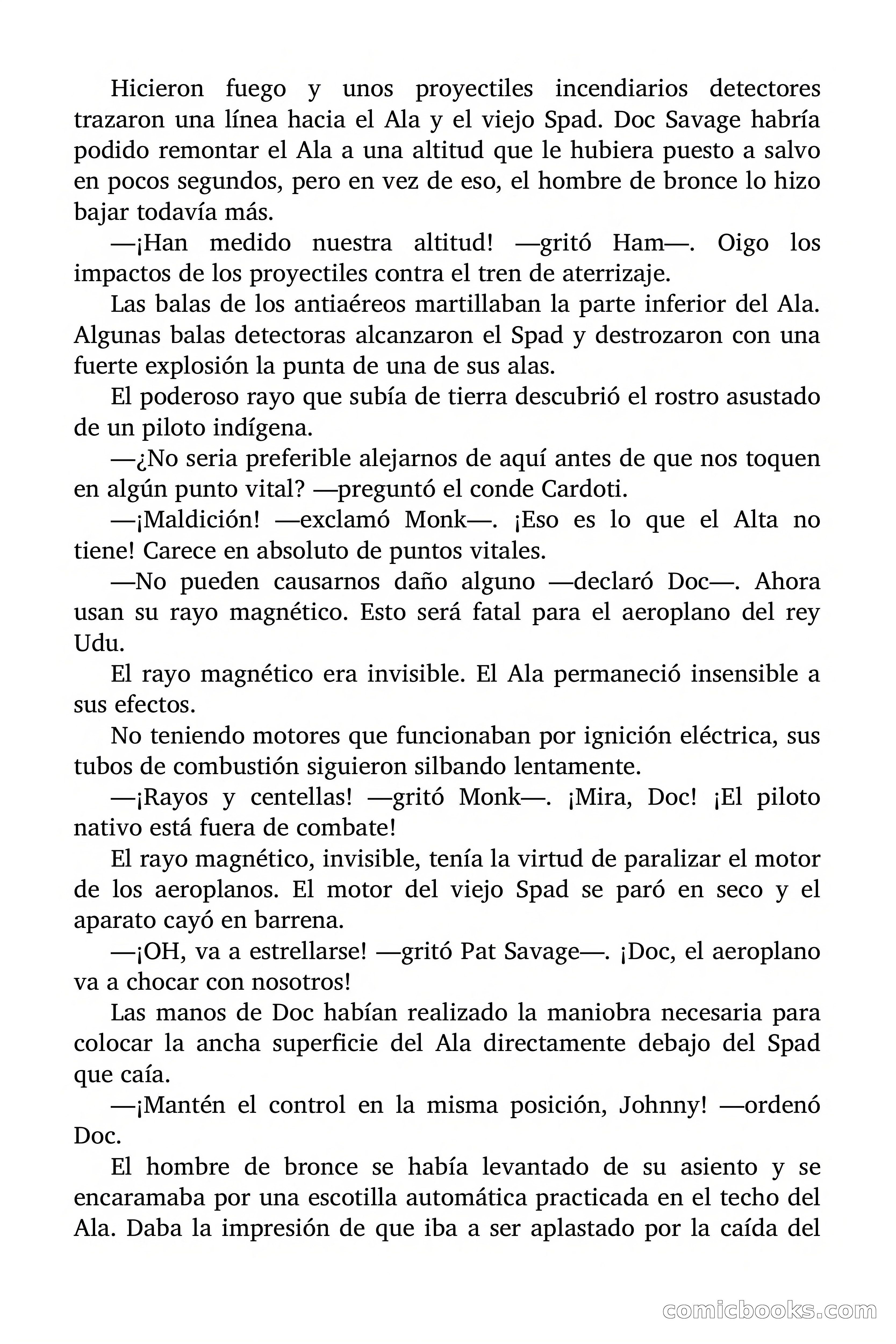 Doc Savage: El país del Largo Jujú — page 88 of 158