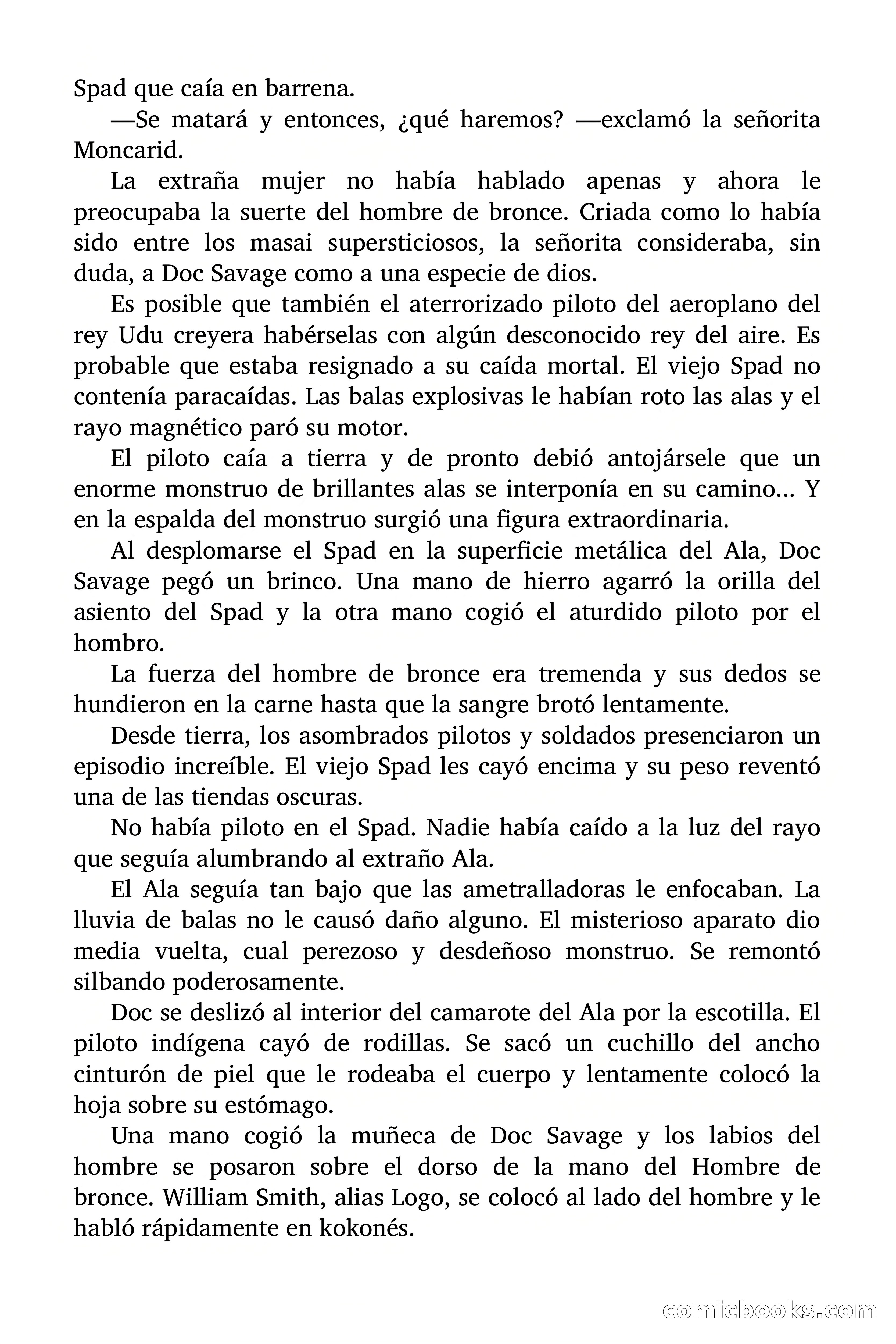 Doc Savage: El país del Largo Jujú — page 89 of 158