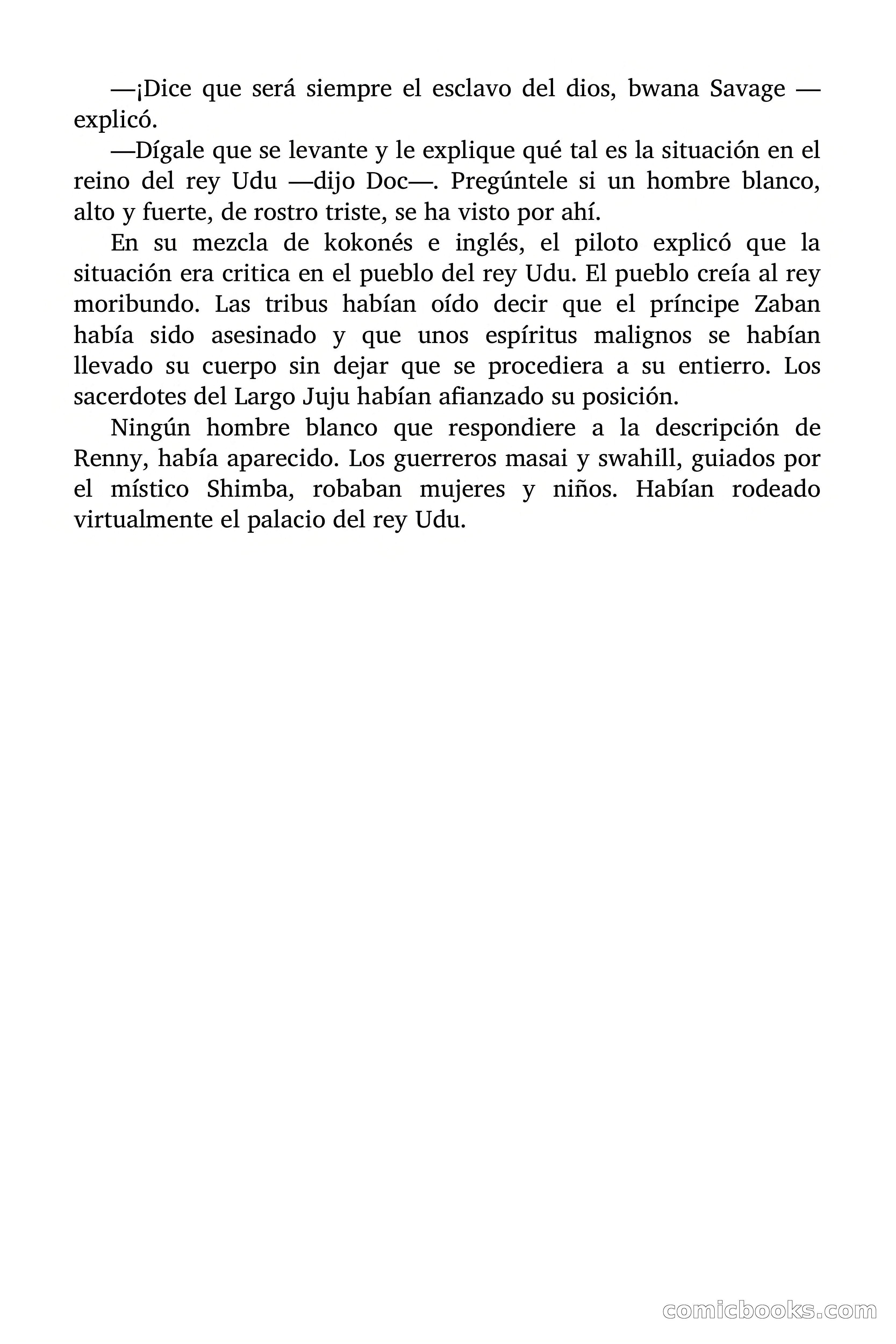 Doc Savage: El país del Largo Jujú — page 90 of 158