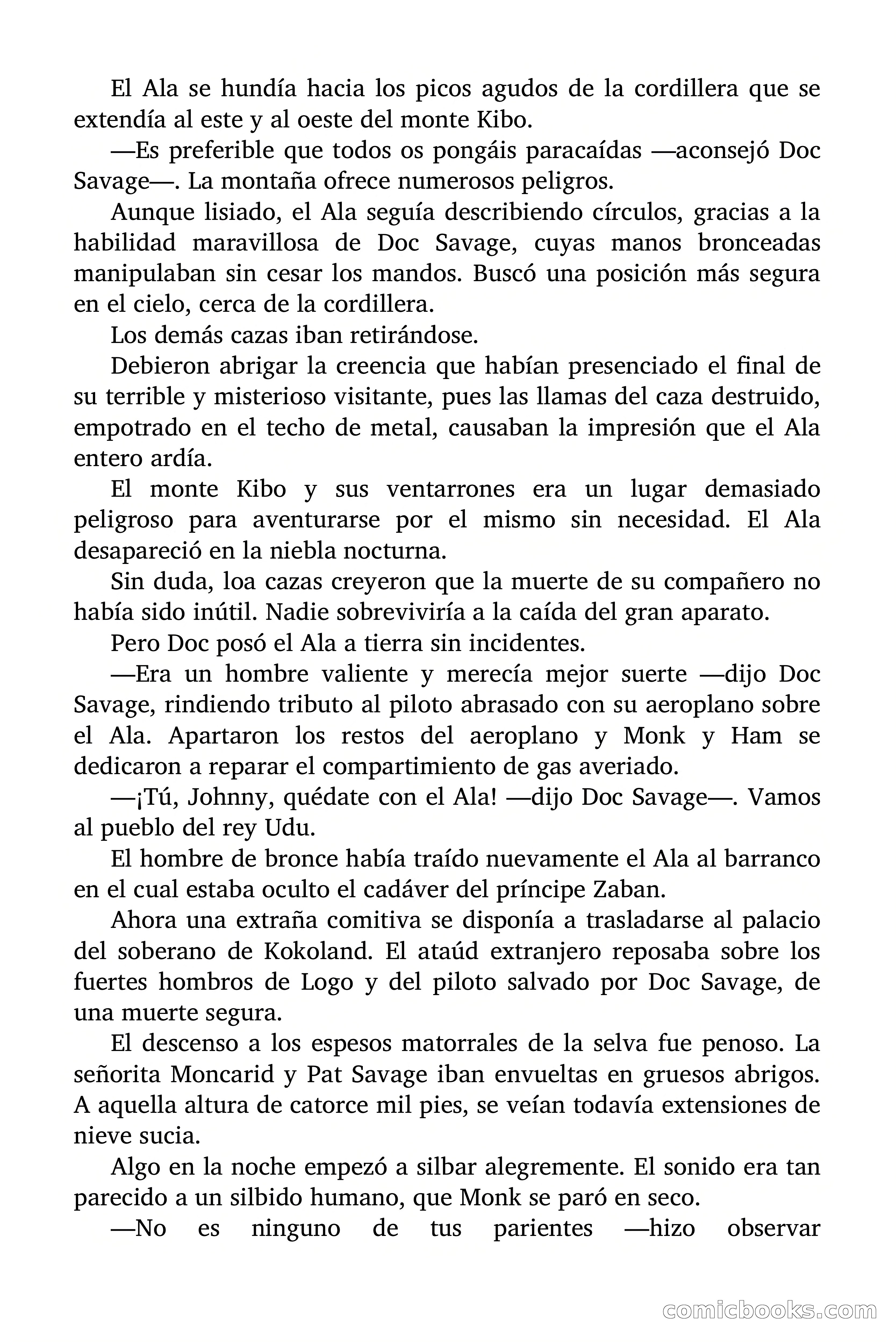 Doc Savage: El país del Largo Jujú — page 93 of 158