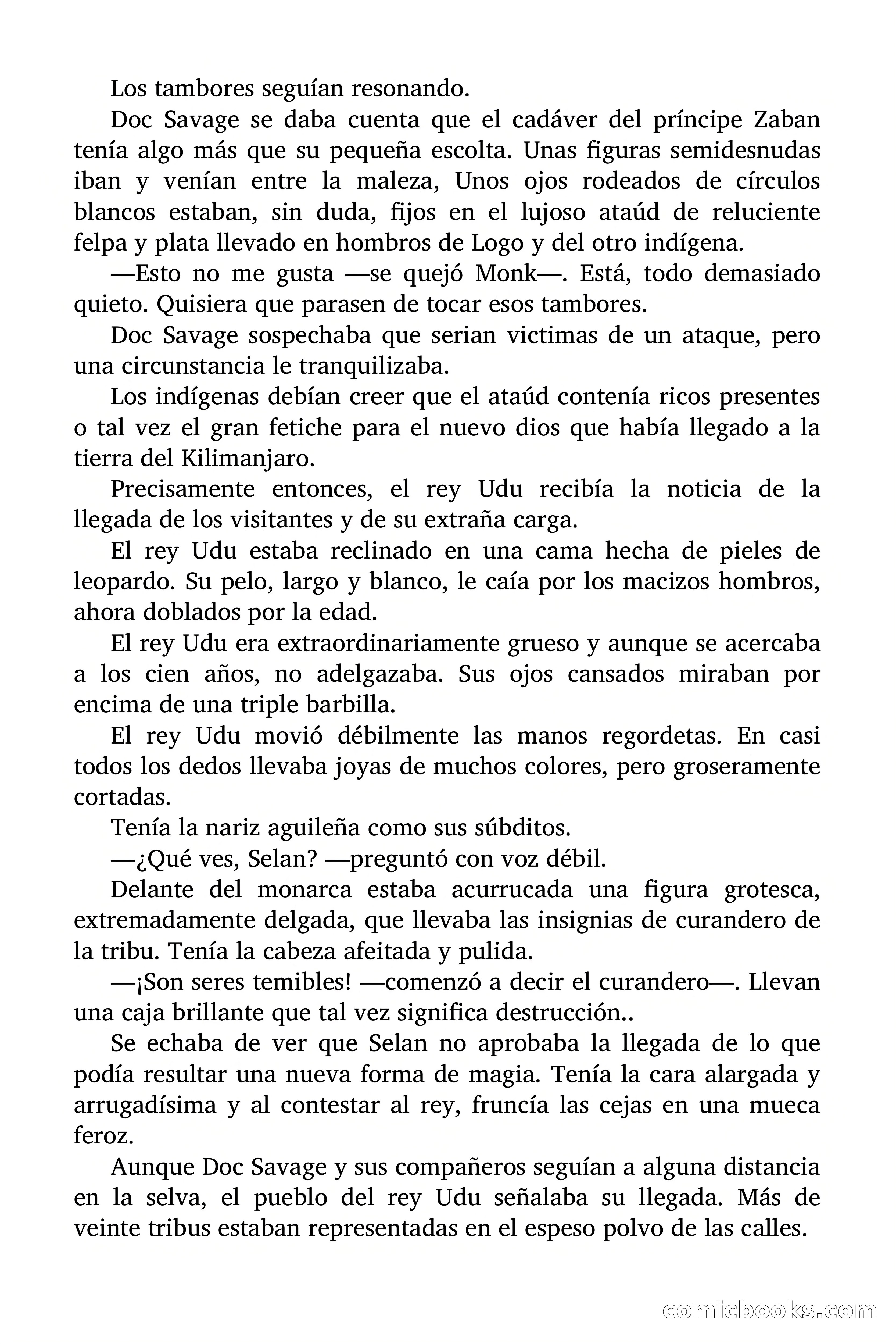 Doc Savage: El país del Largo Jujú — page 96 of 158