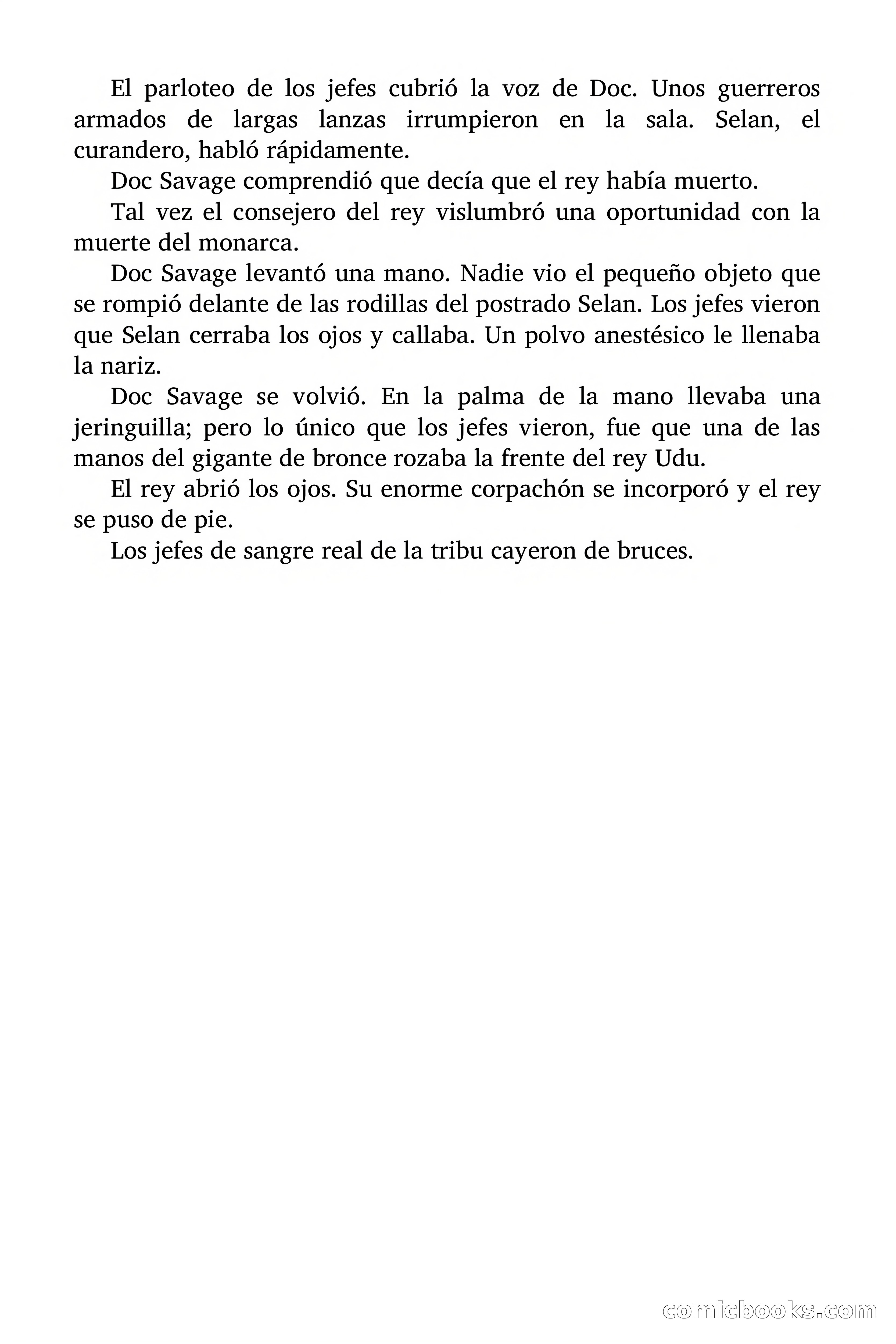 Doc Savage: El país del Largo Jujú — page 101 of 158