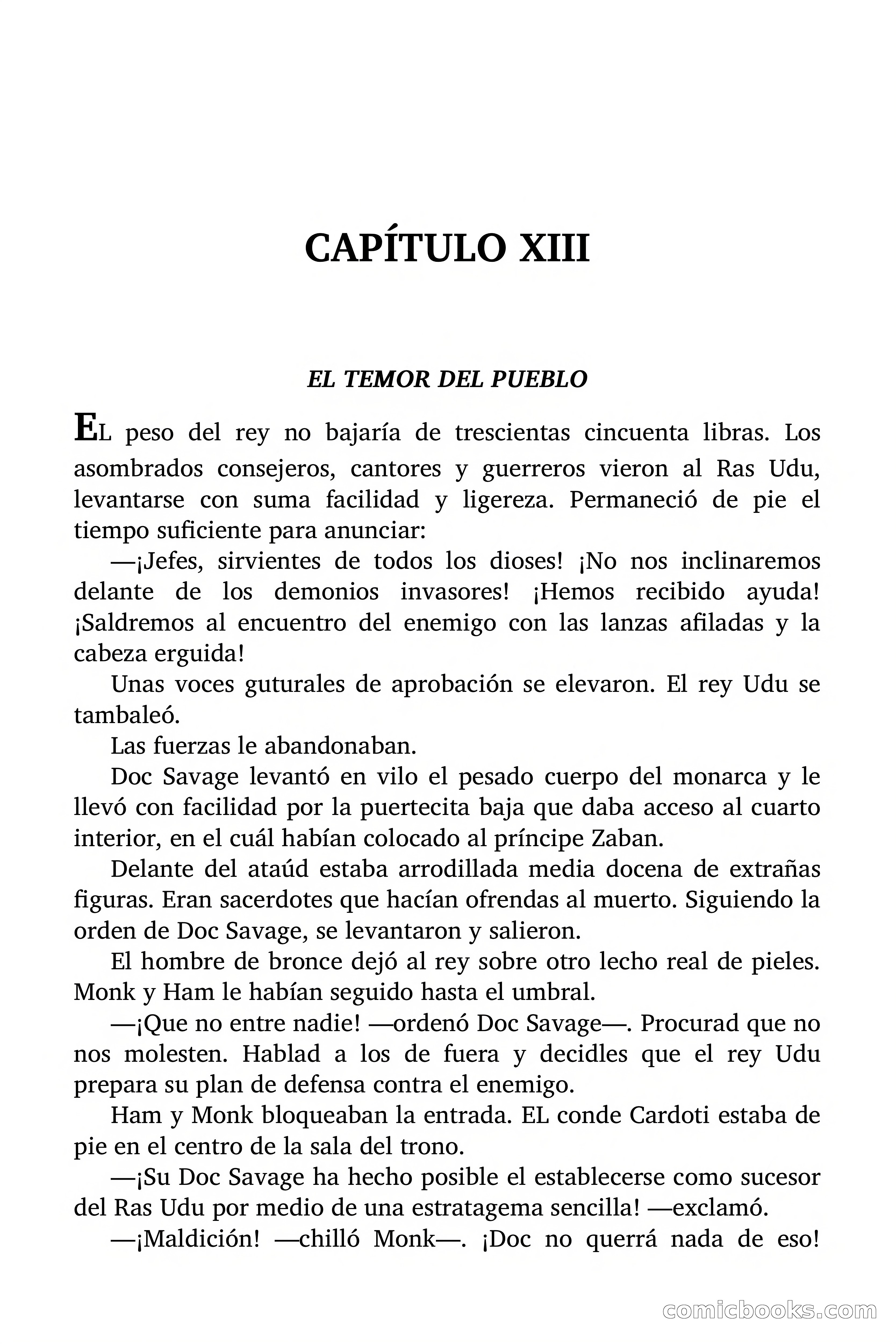 Doc Savage: El país del Largo Jujú — page 102 of 158
