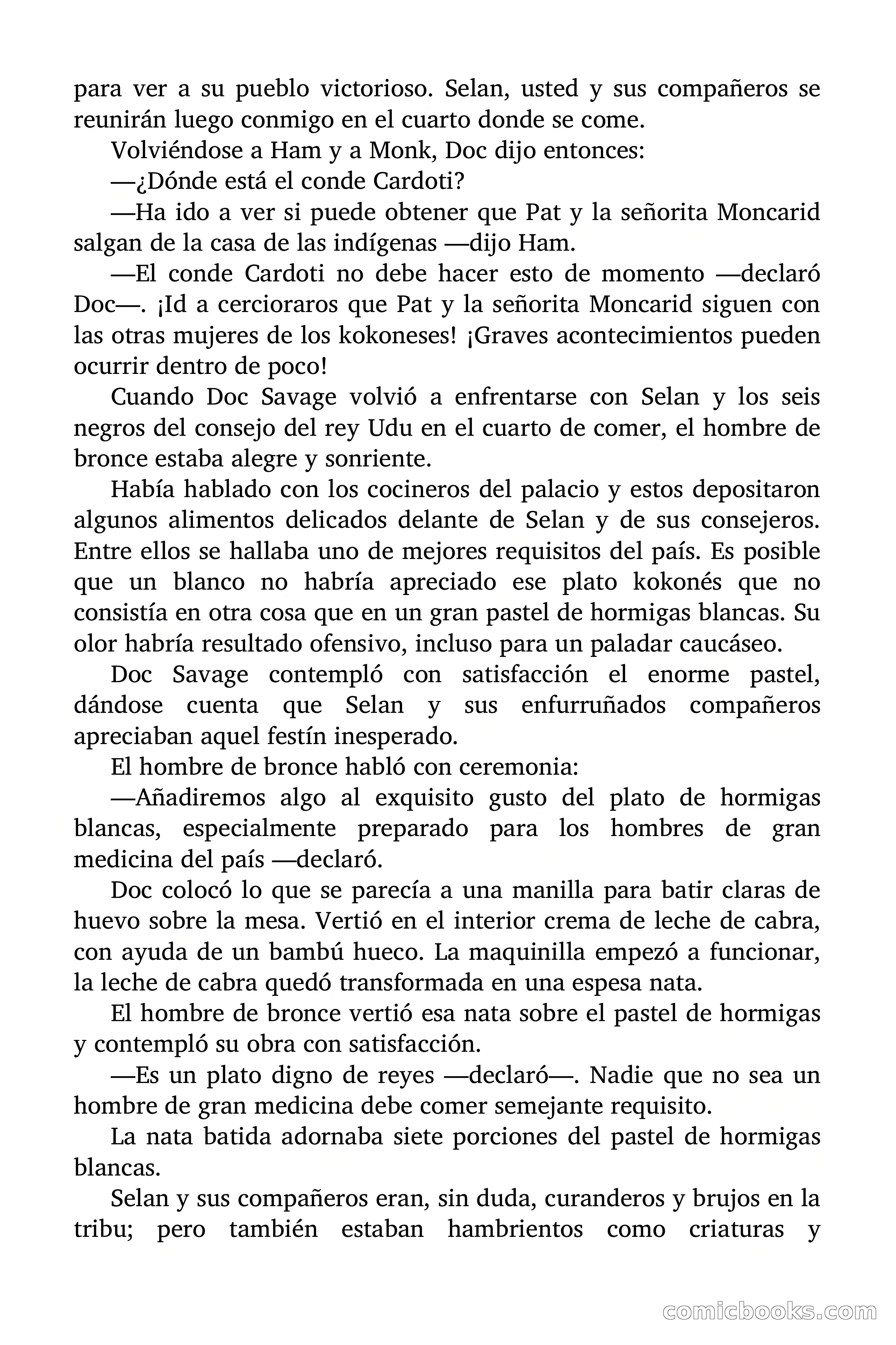 Doc Savage: El país del Largo Jujú — page 105 of 158