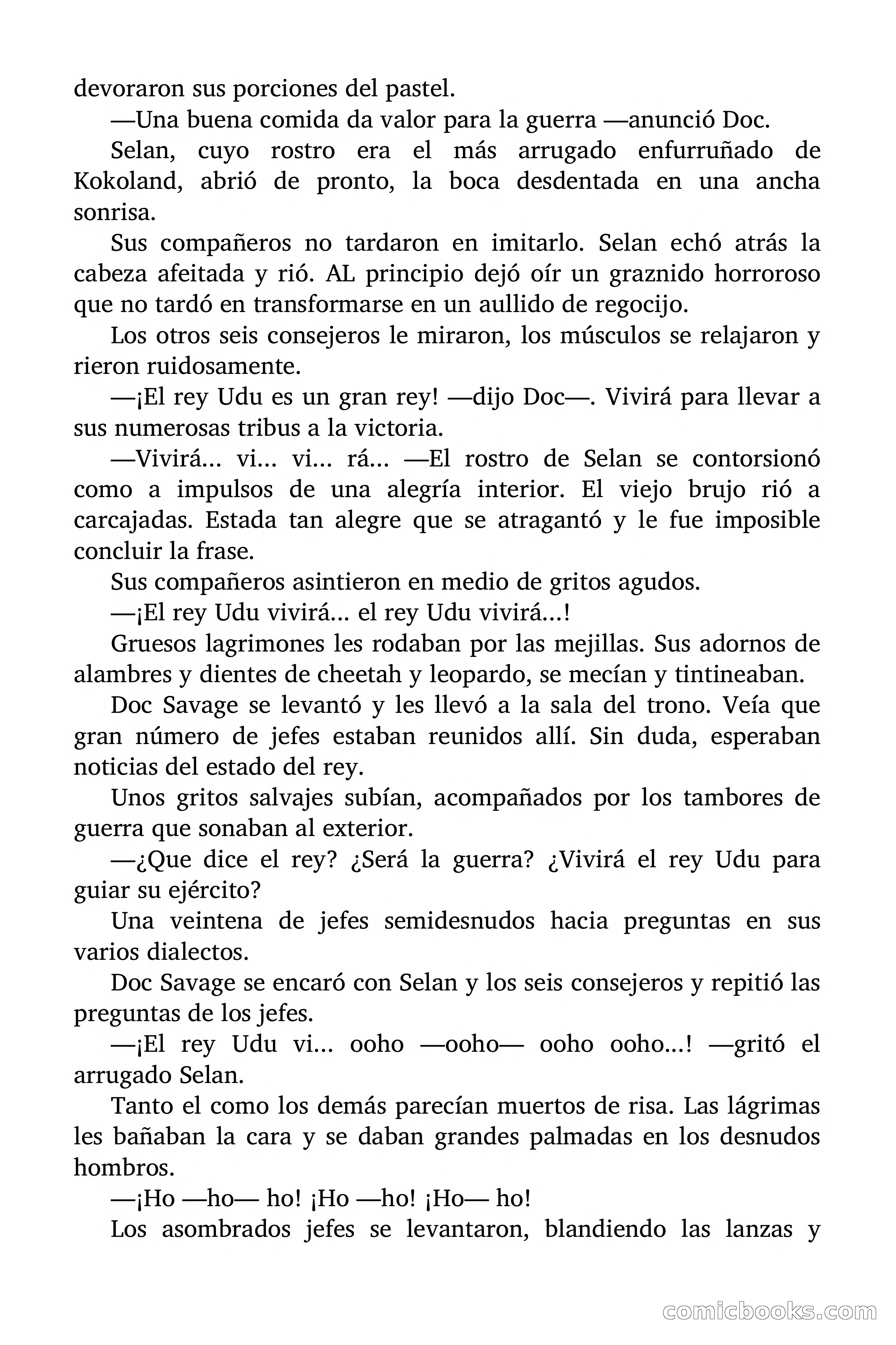 Doc Savage: El país del Largo Jujú — page 106 of 158