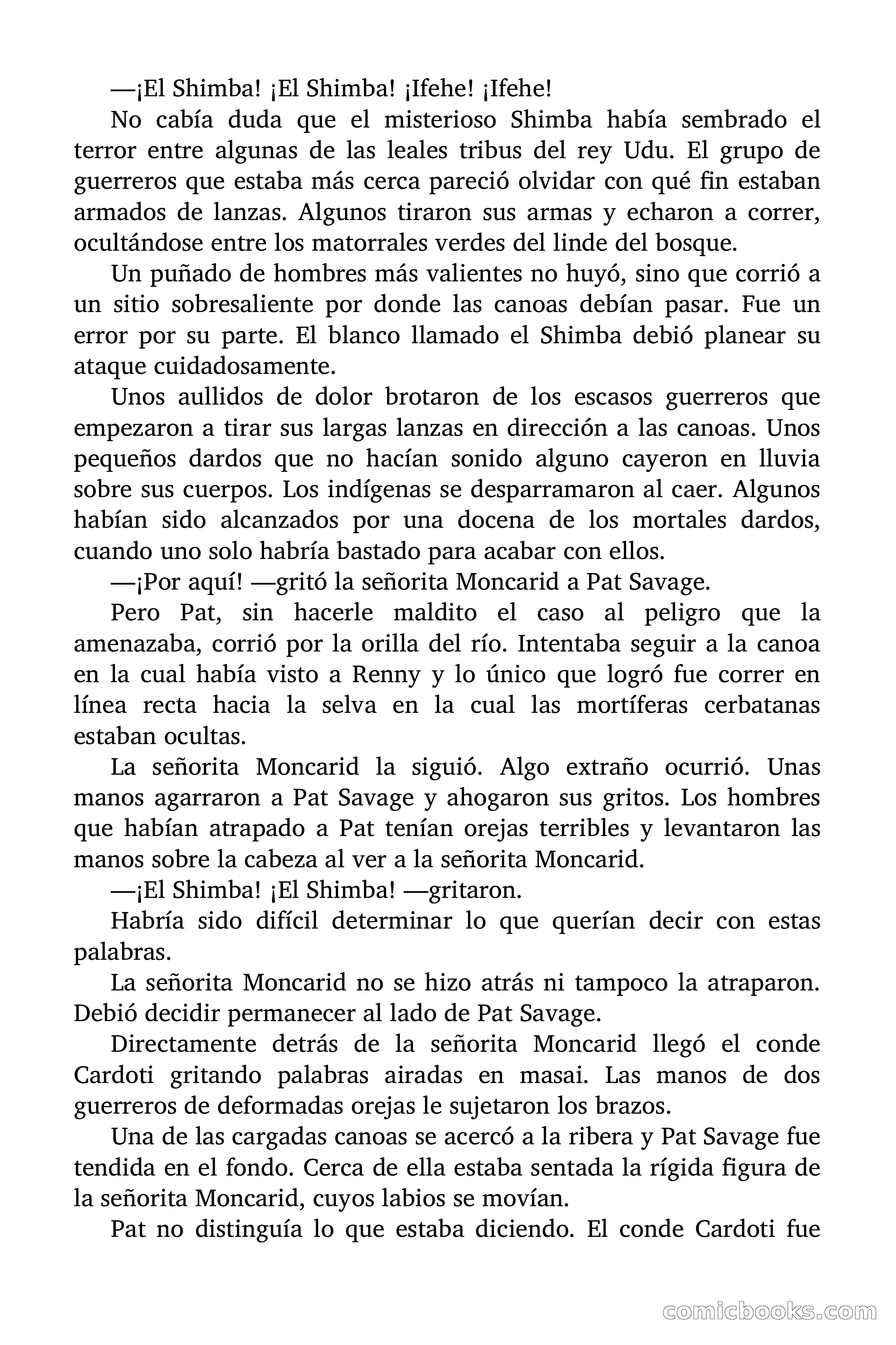 Doc Savage: El país del Largo Jujú — page 111 of 158