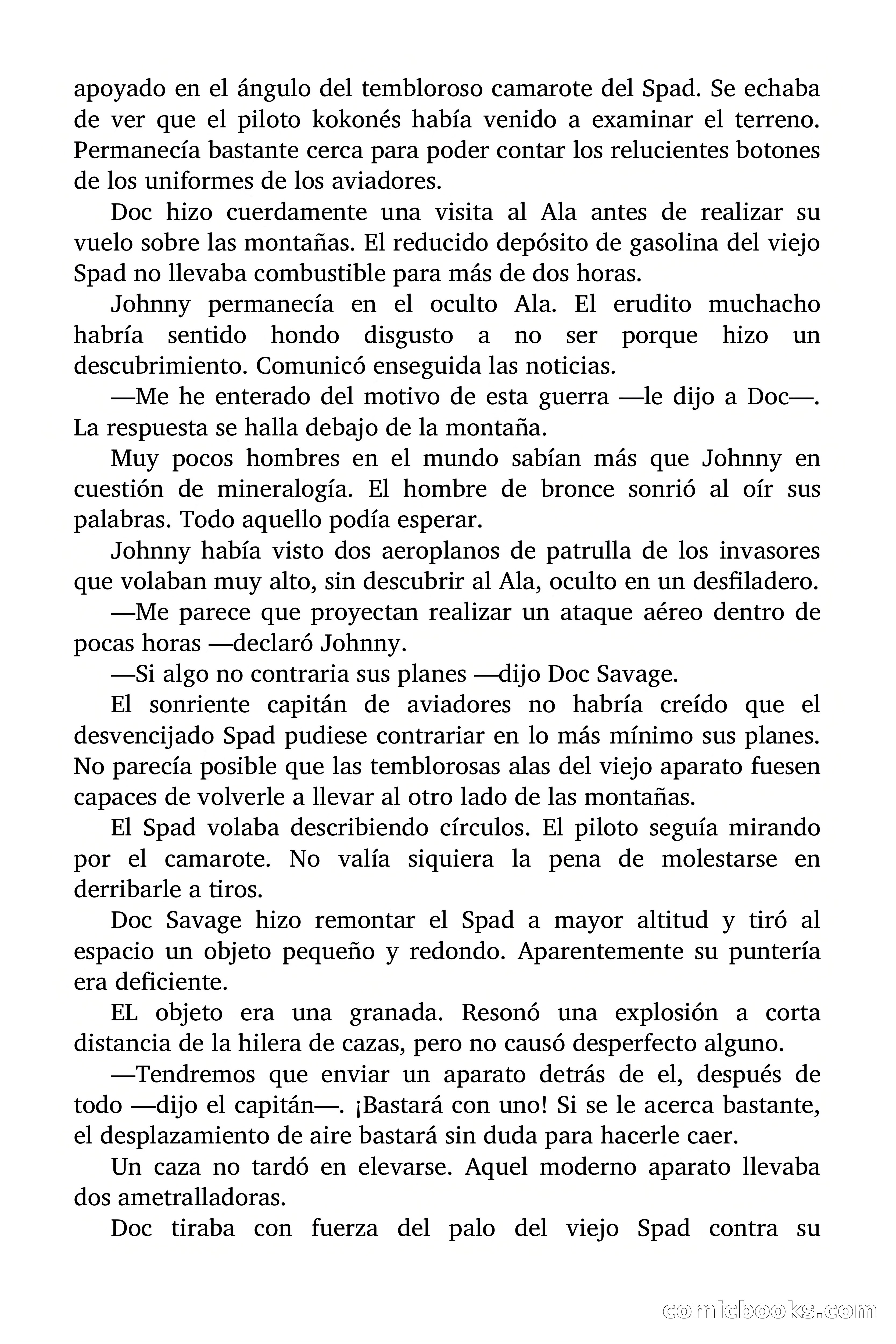 Doc Savage: El país del Largo Jujú — page 115 of 158