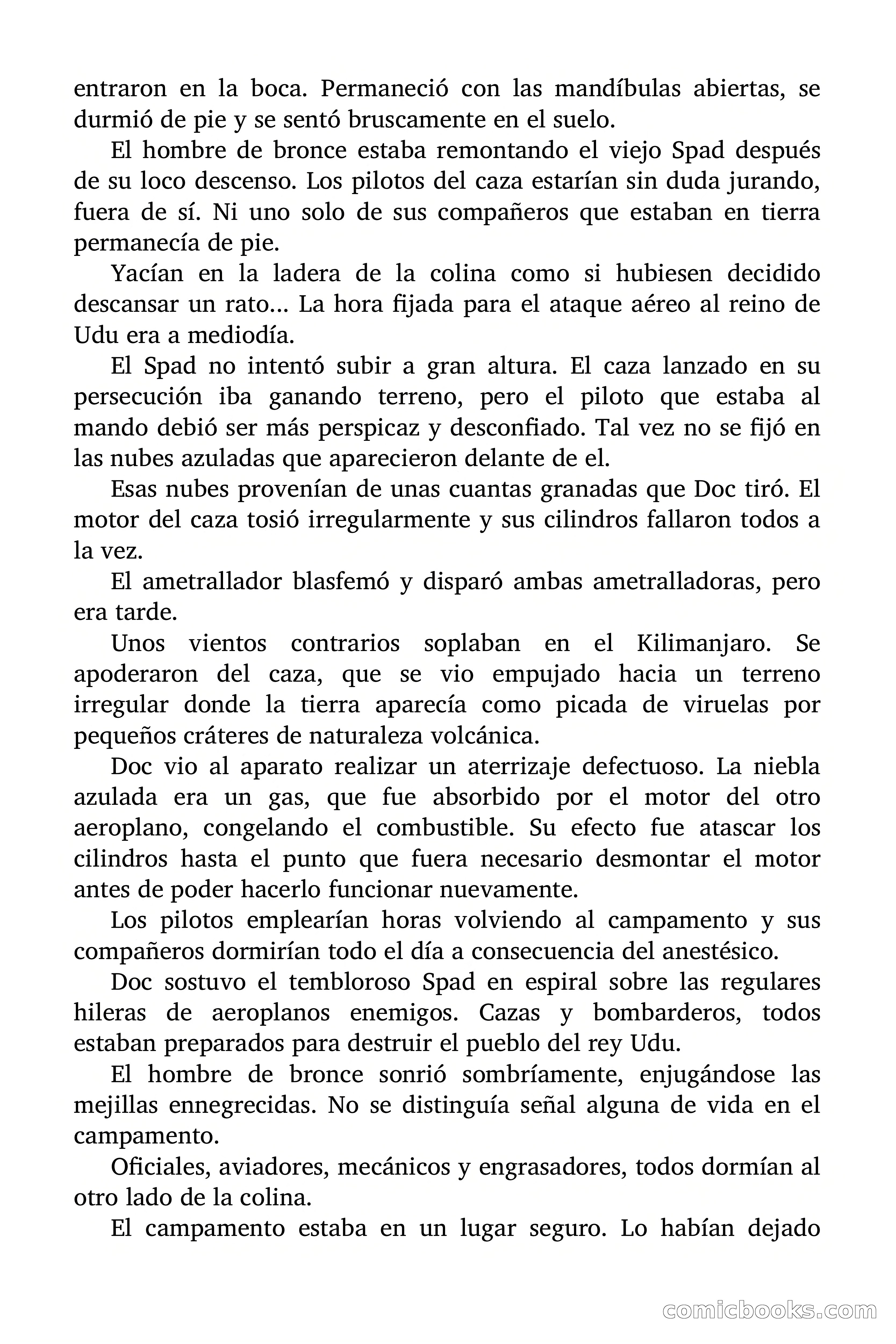 Doc Savage: El país del Largo Jujú — page 118 of 158