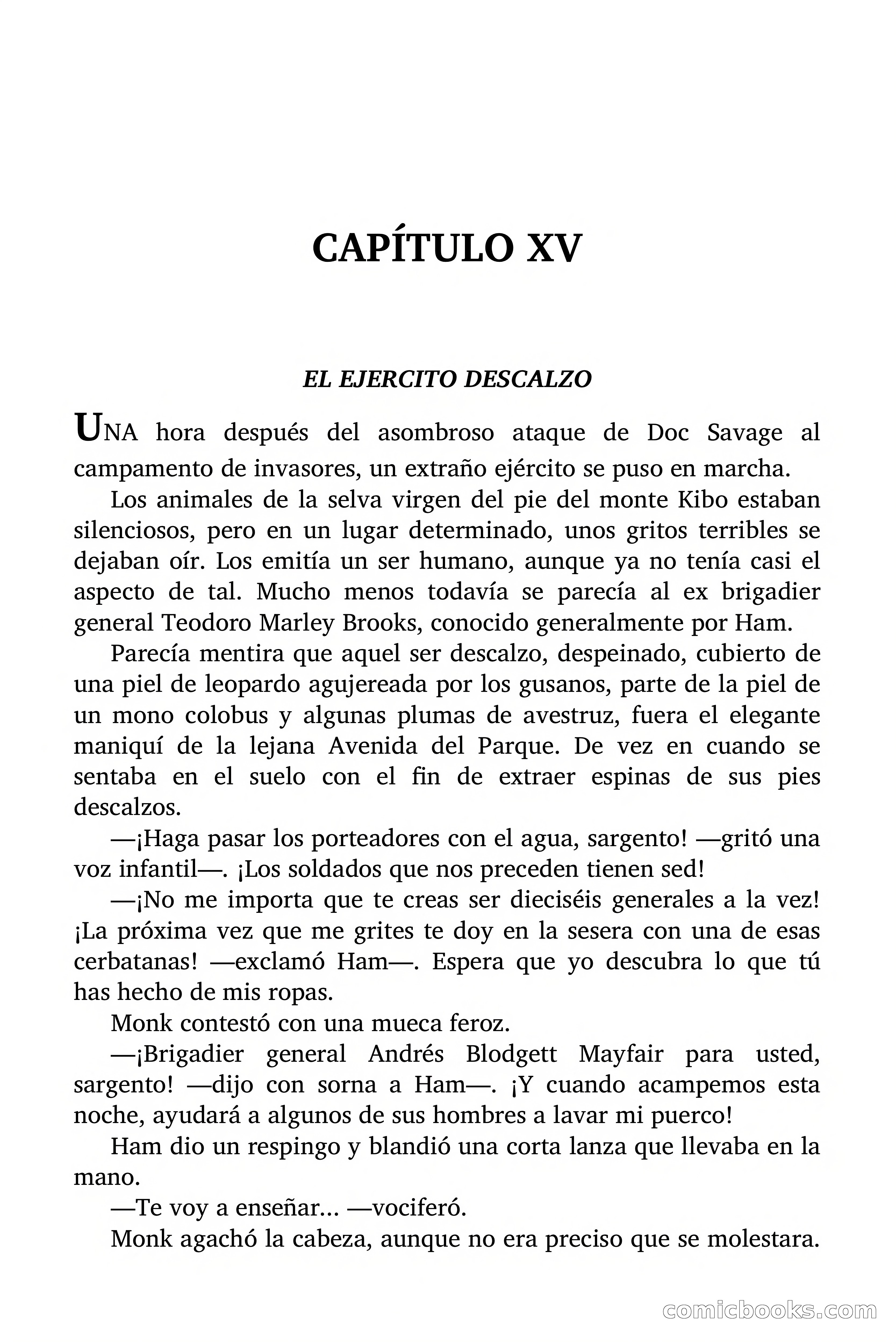 Doc Savage: El país del Largo Jujú — page 120 of 158