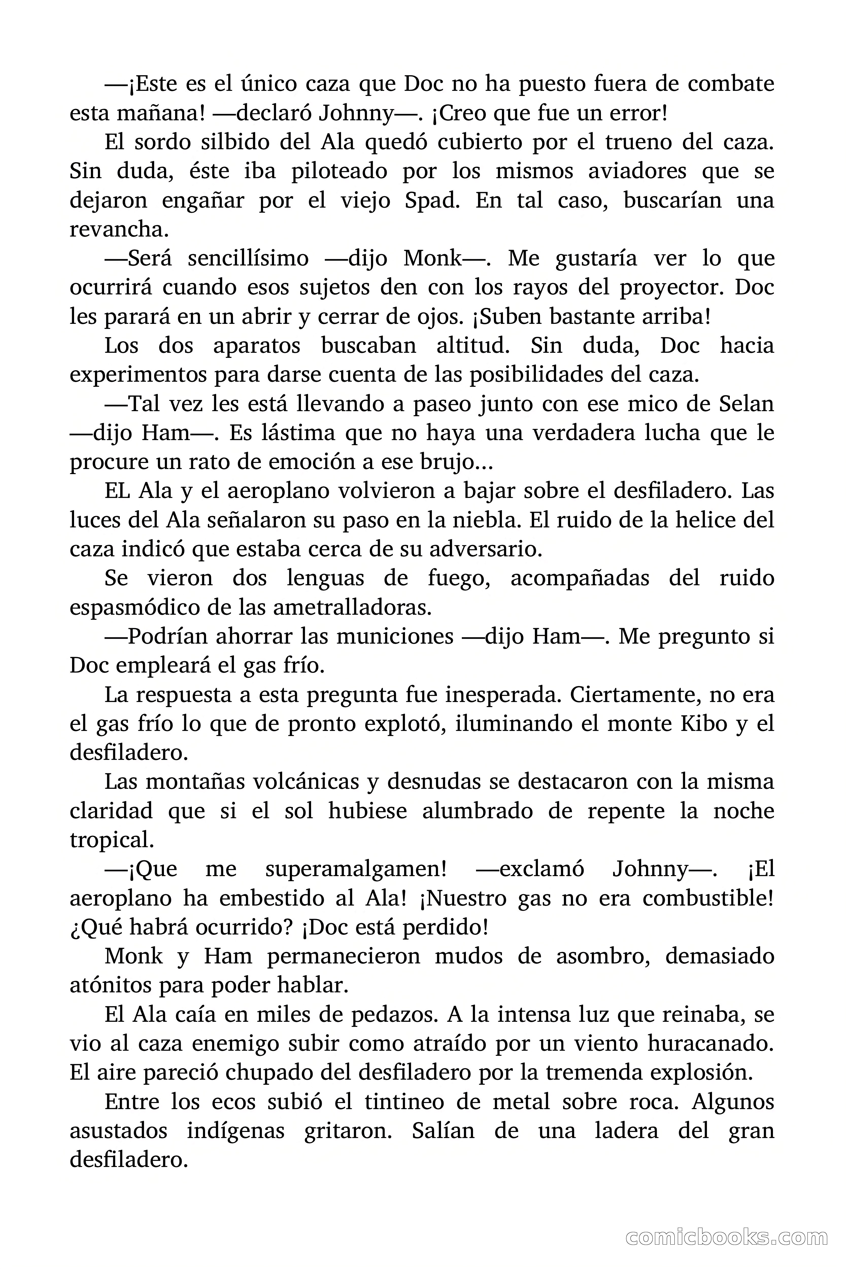Doc Savage: El país del Largo Jujú — page 129 of 158