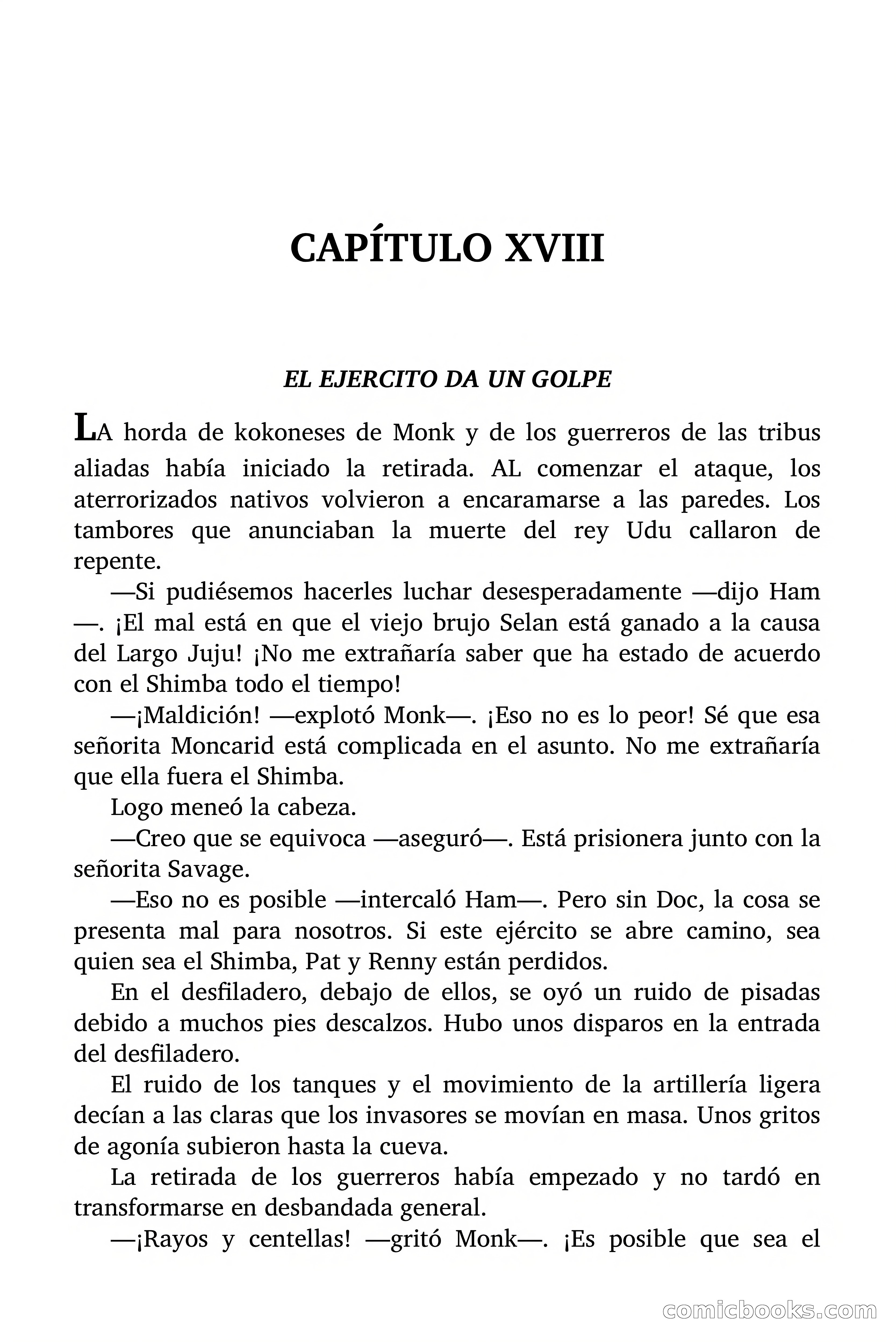 Doc Savage: El país del Largo Jujú — page 139 of 158