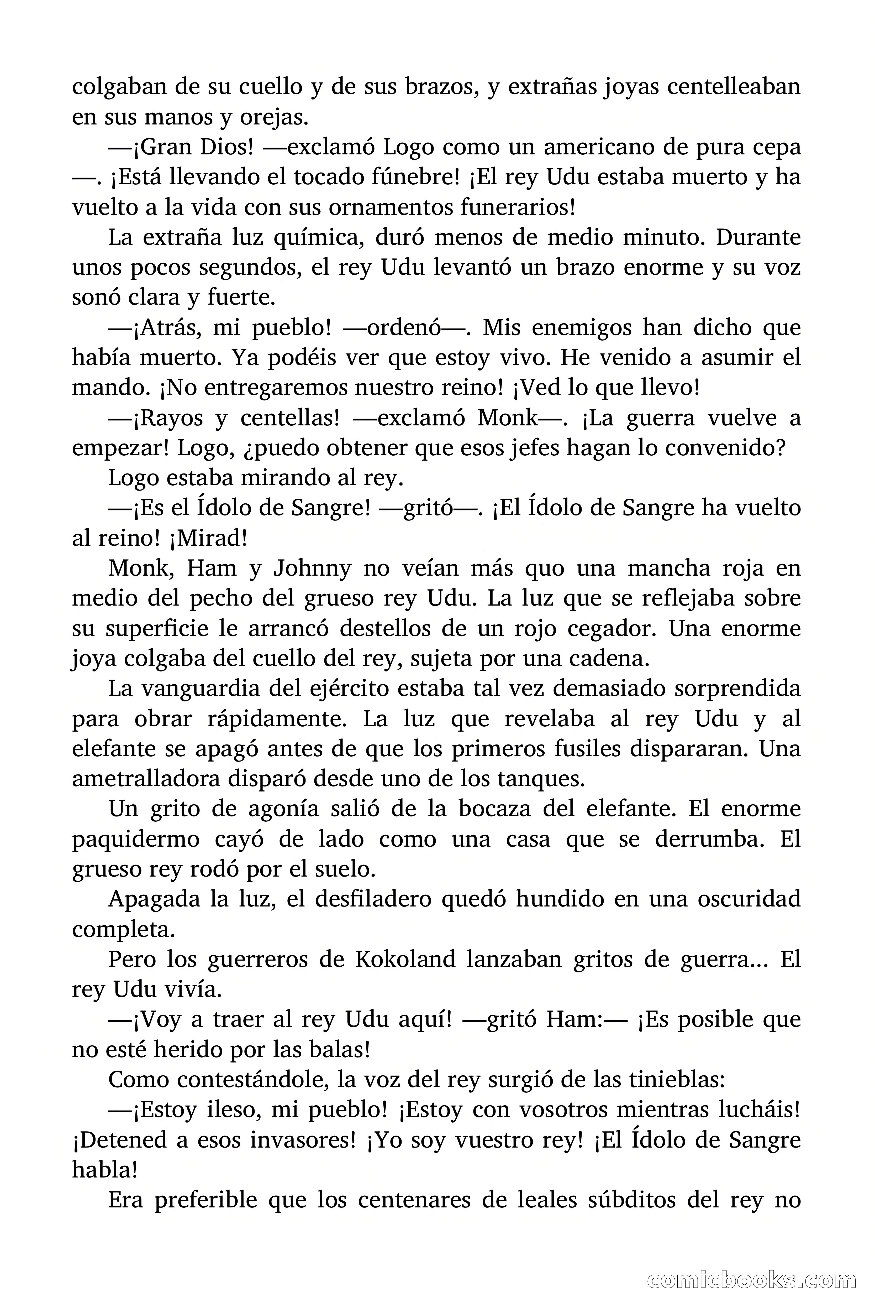 Doc Savage: El país del Largo Jujú — page 141 of 158