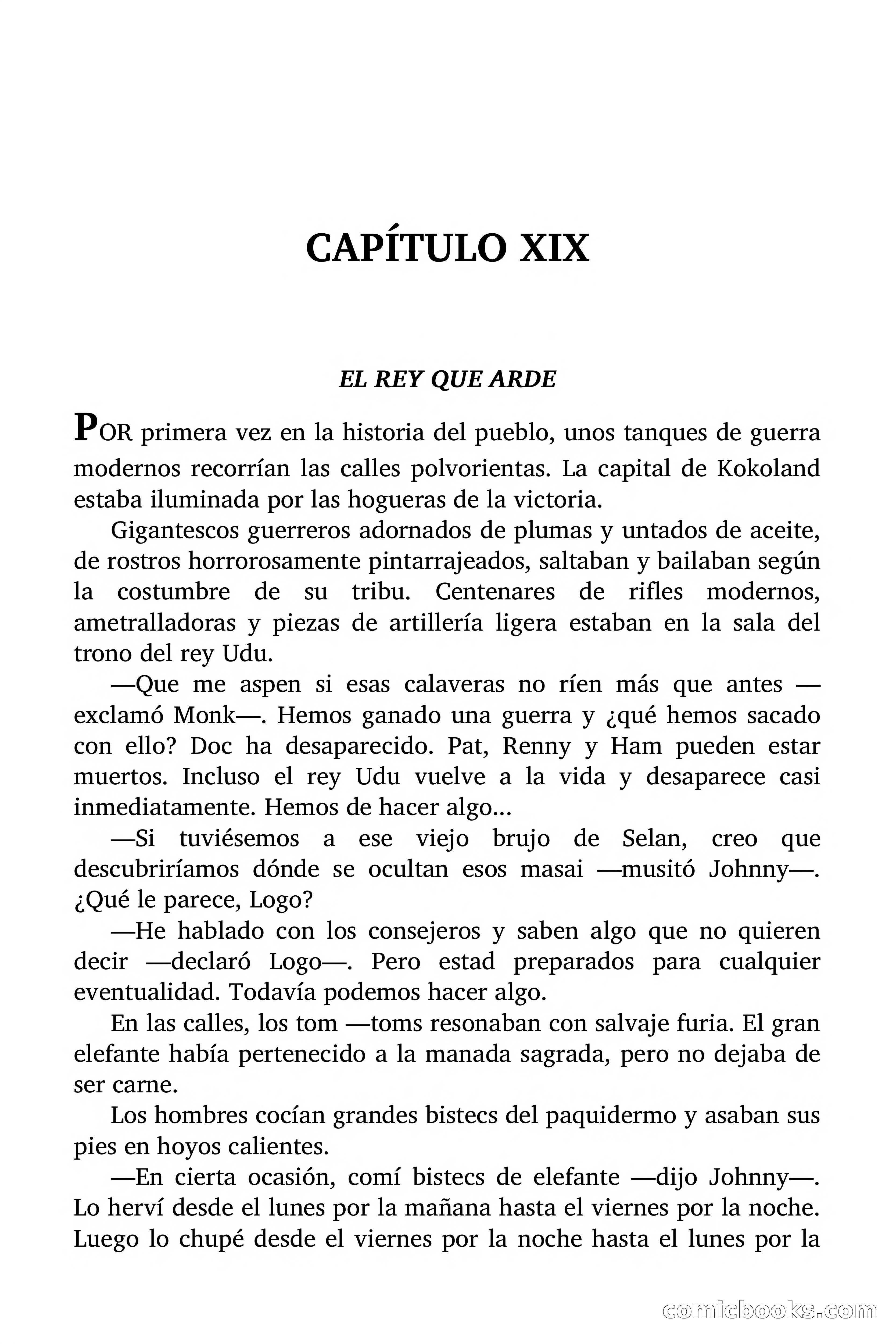 Doc Savage: El país del Largo Jujú — page 146 of 158
