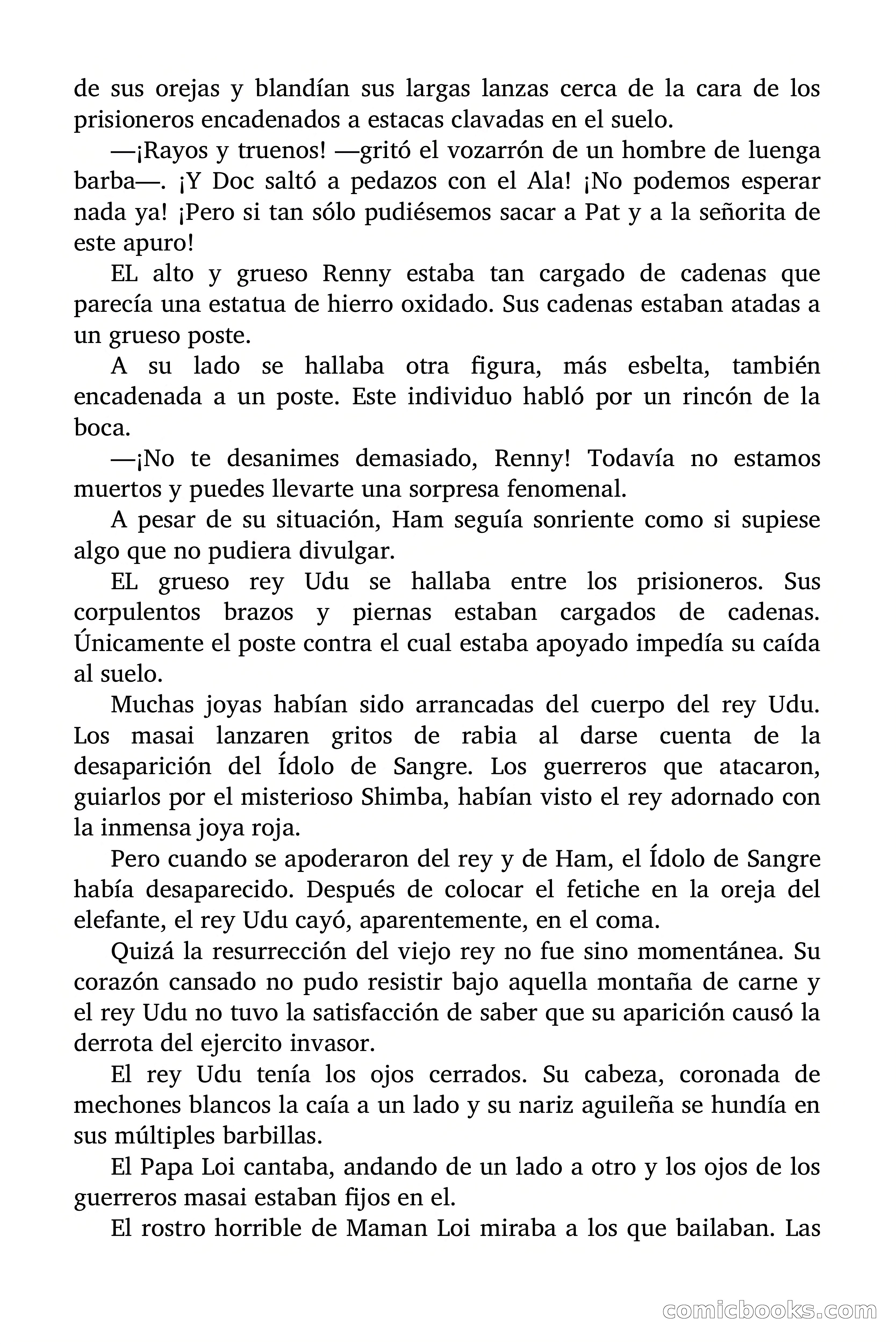 Doc Savage: El país del Largo Jujú — page 148 of 158