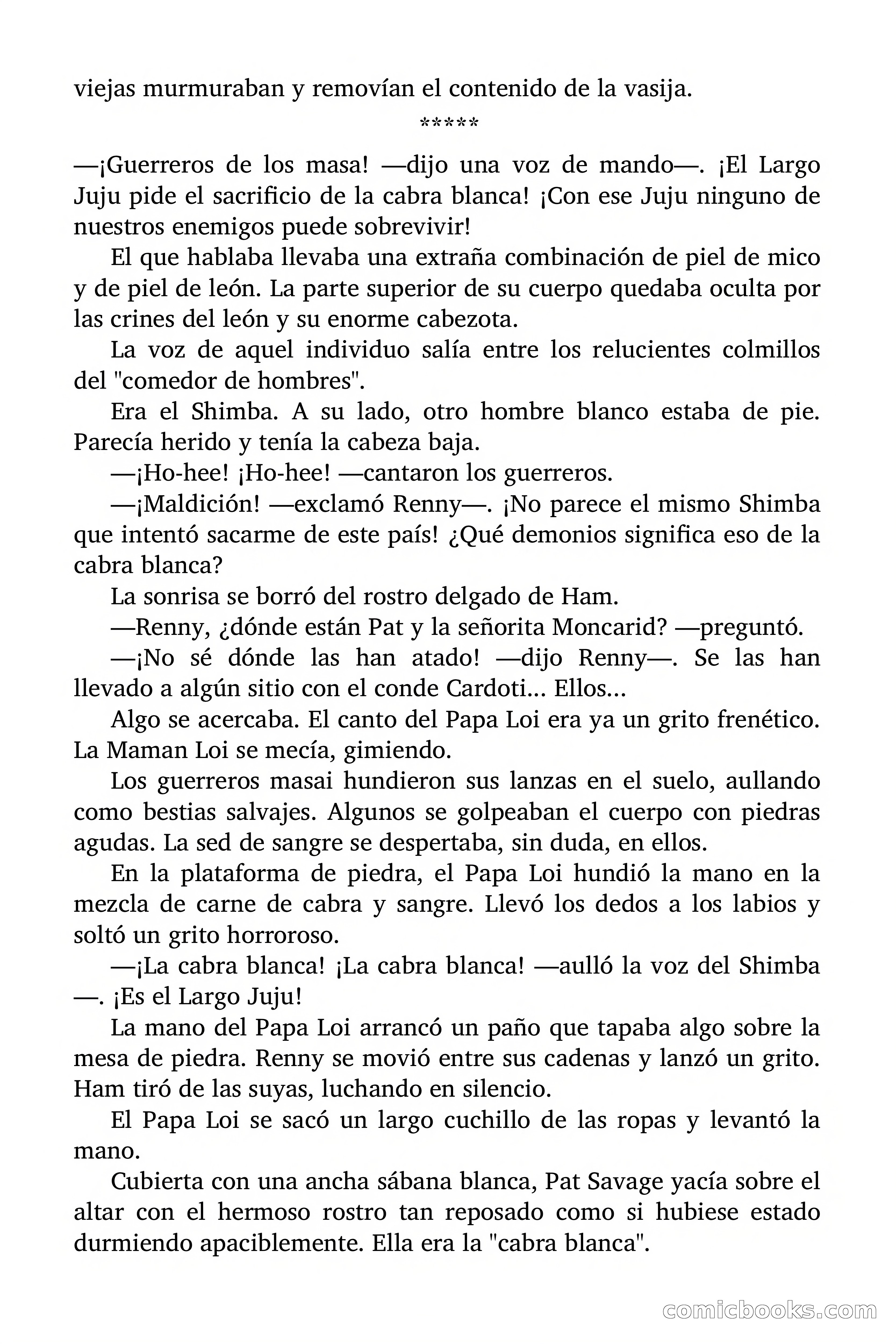 Doc Savage: El país del Largo Jujú — page 149 of 158