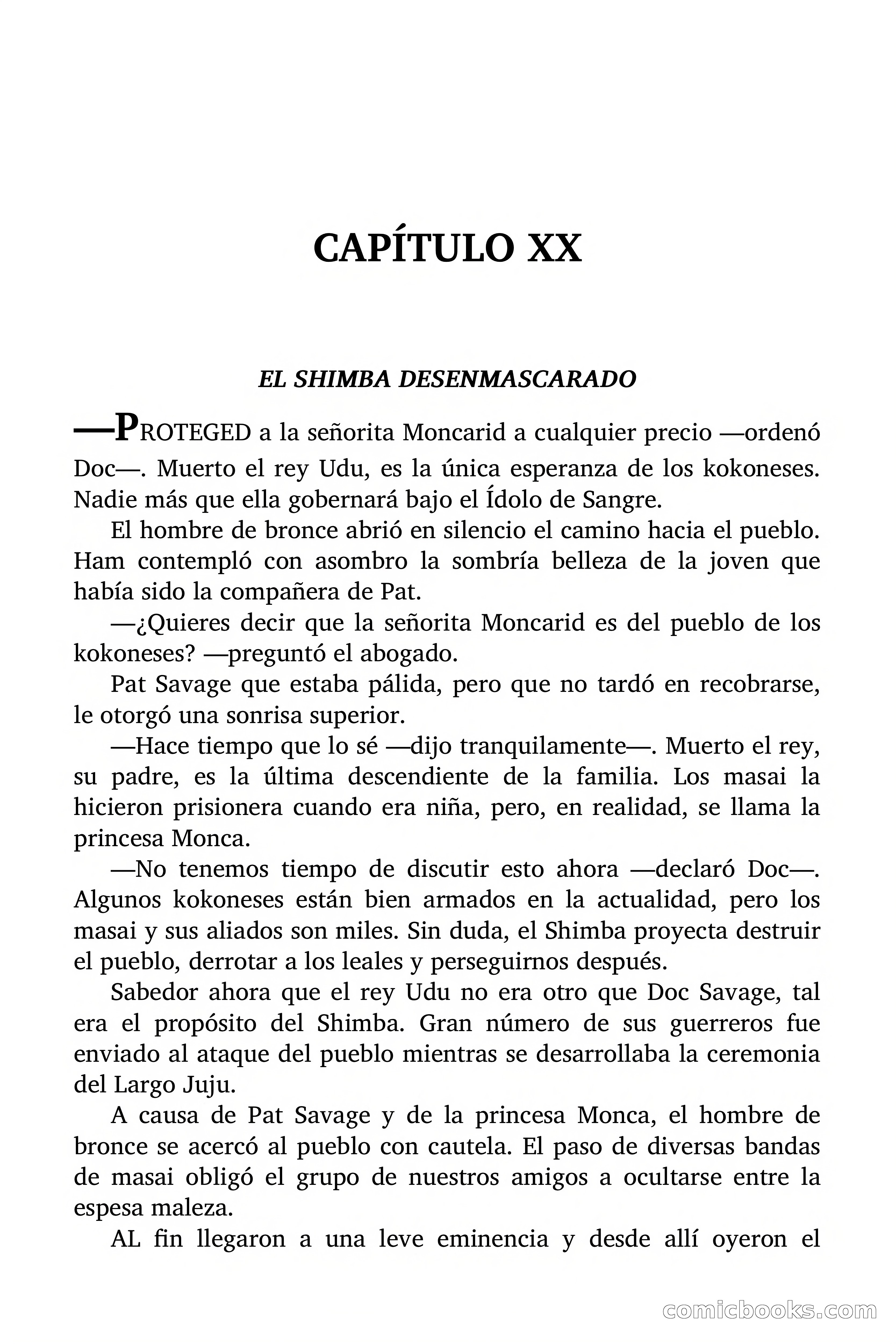Doc Savage: El país del Largo Jujú — page 153 of 158