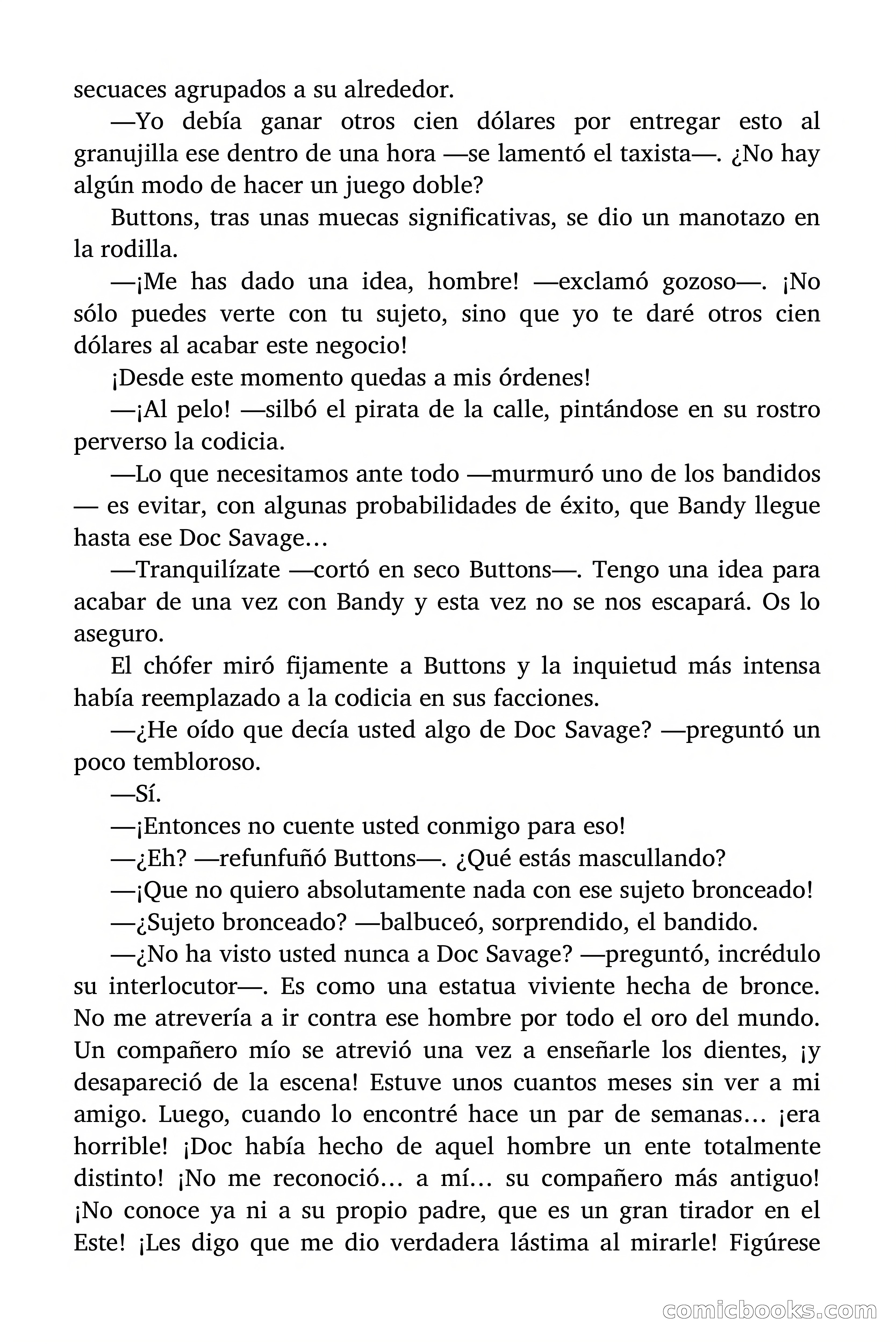 Doc Savage: La calavera roja — page 32 of 191