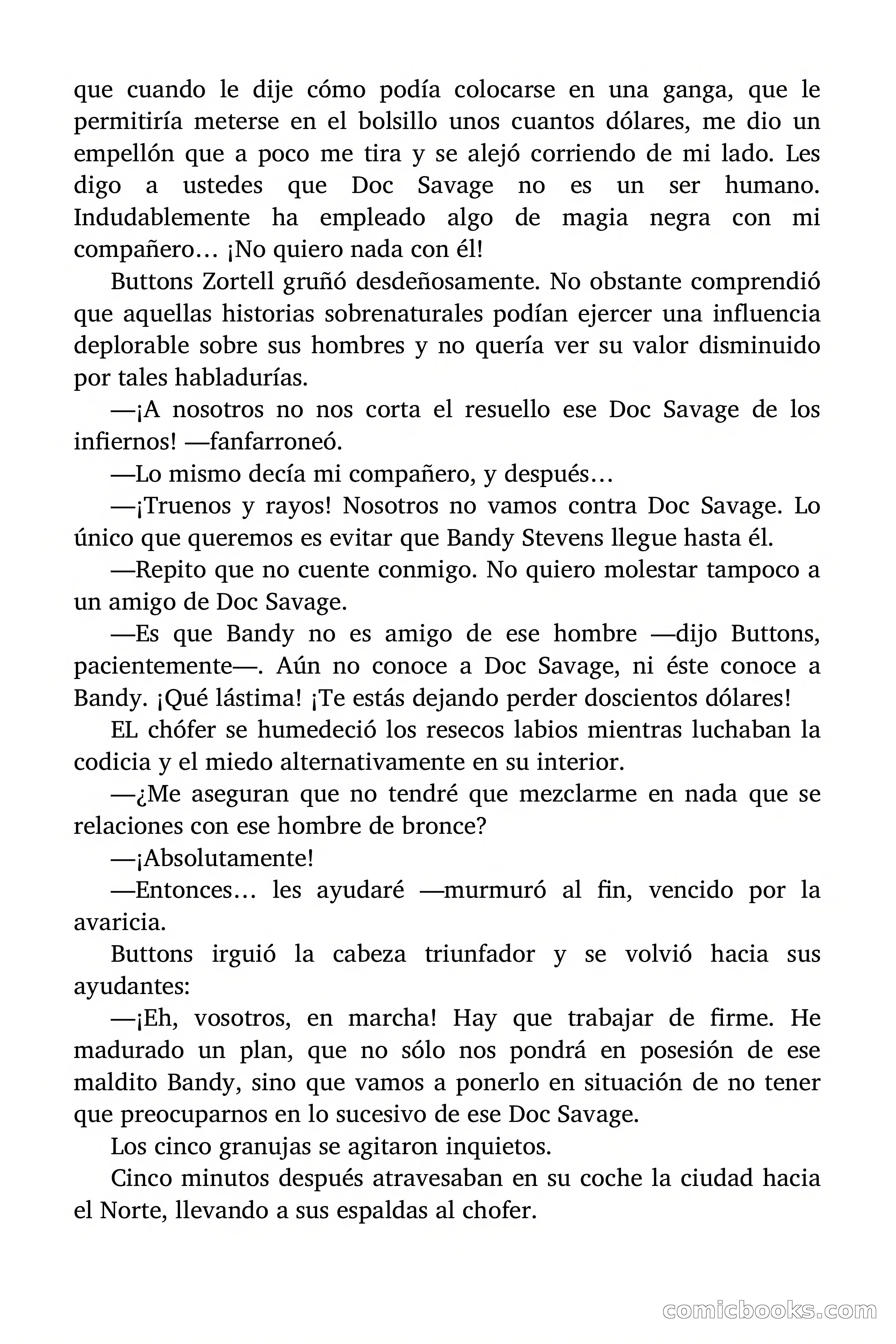 Doc Savage: La calavera roja — page 33 of 191