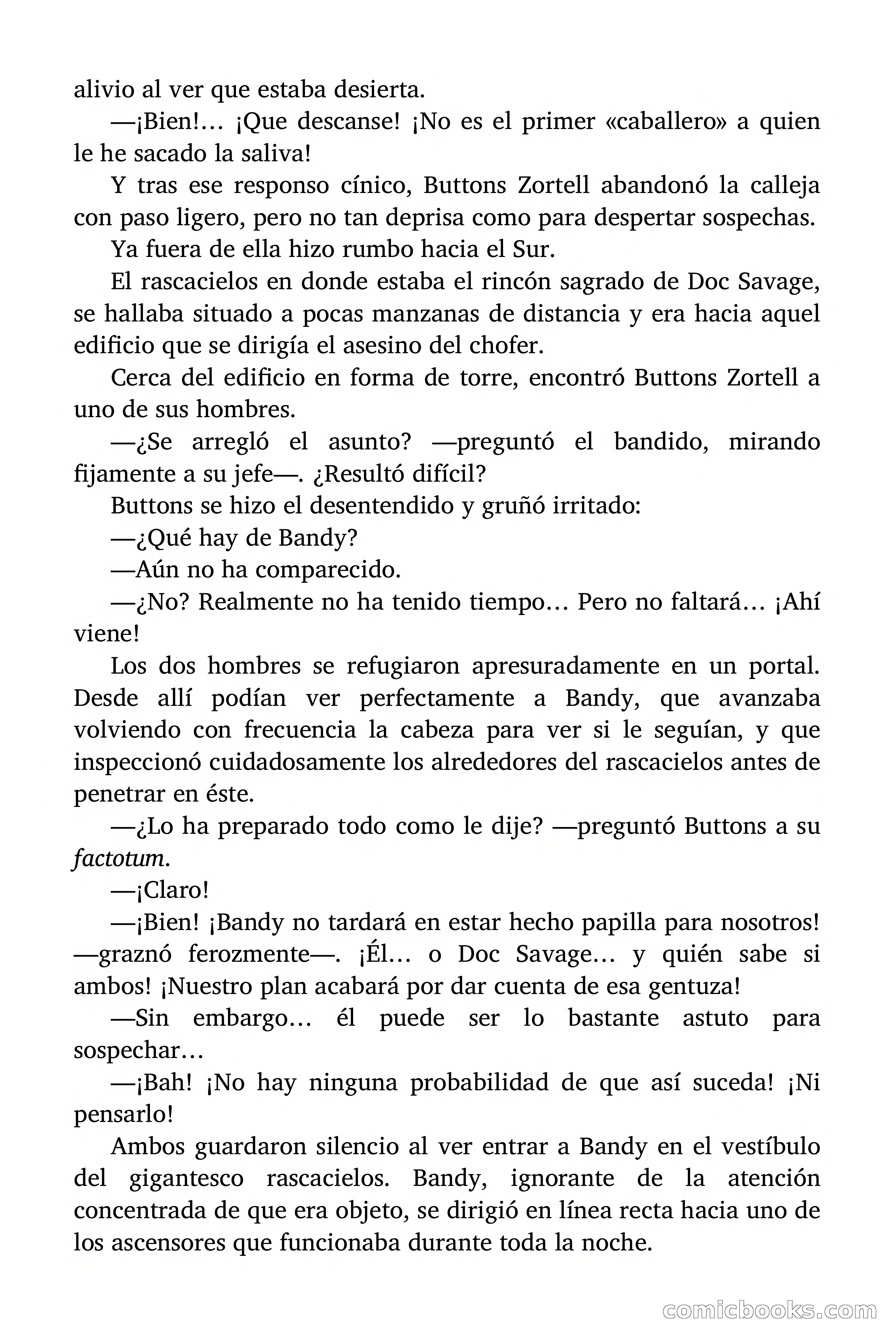 Doc Savage: La calavera roja — page 36 of 191