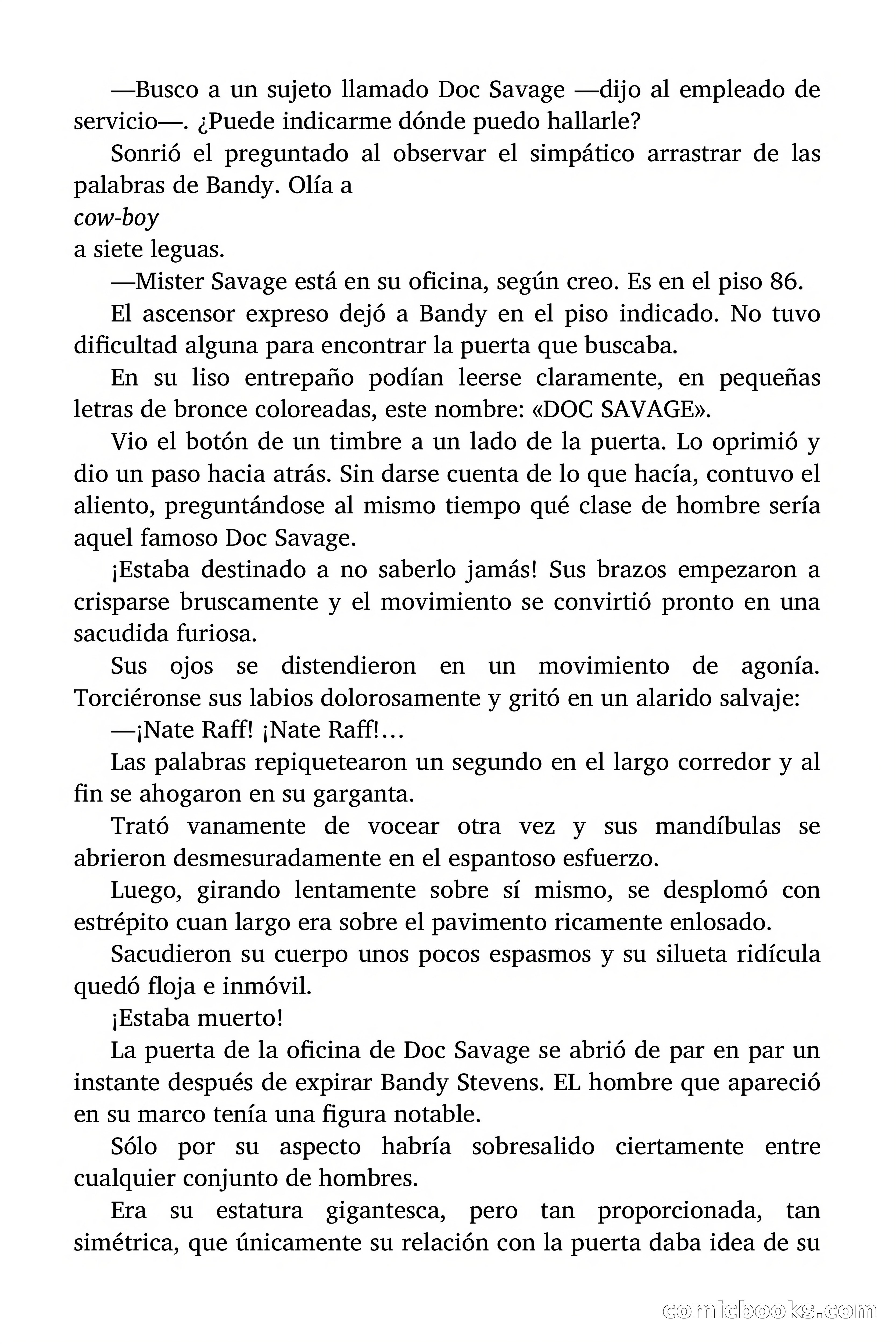 Doc Savage: La calavera roja — page 37 of 191