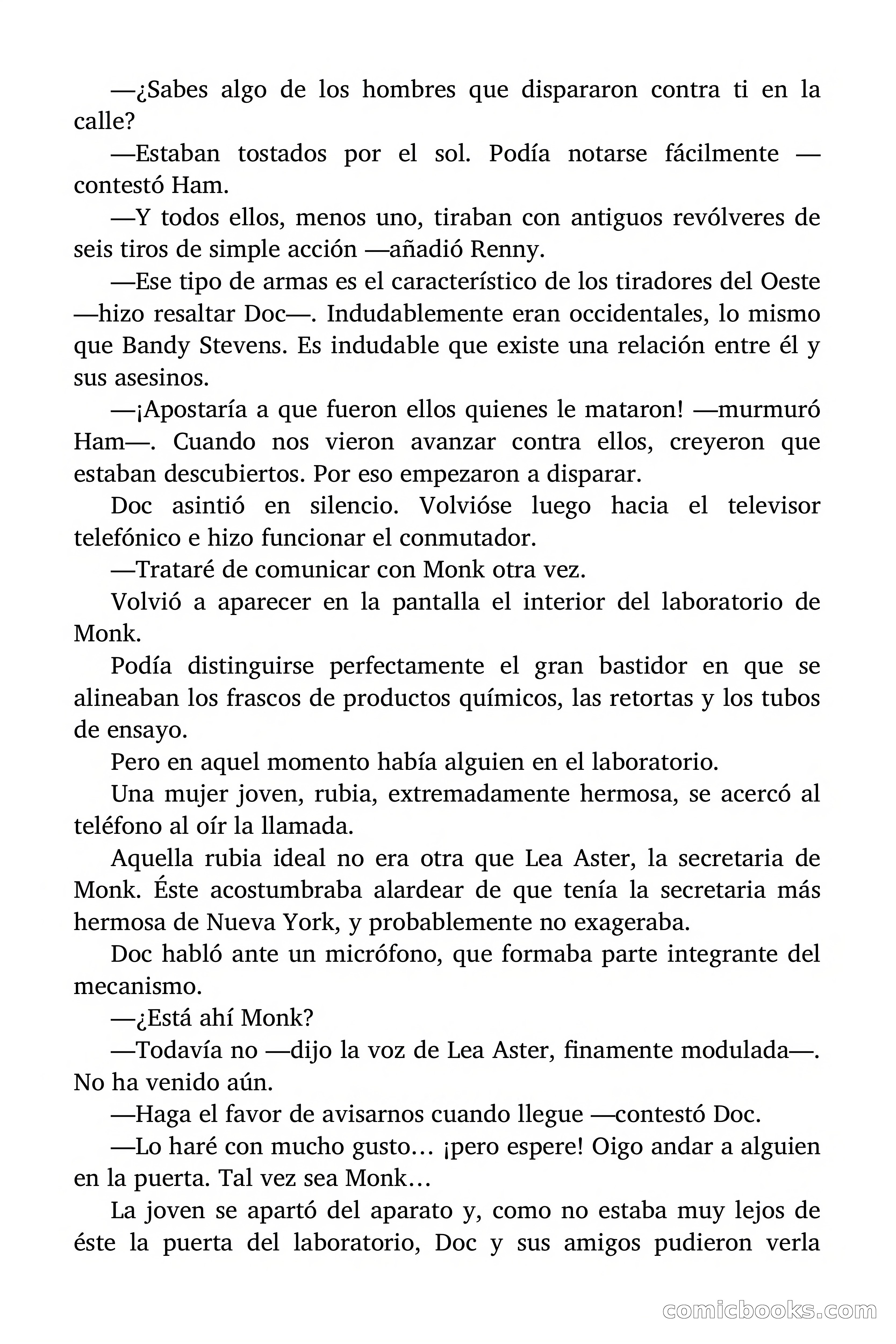 Doc Savage: La calavera roja — page 50 of 191