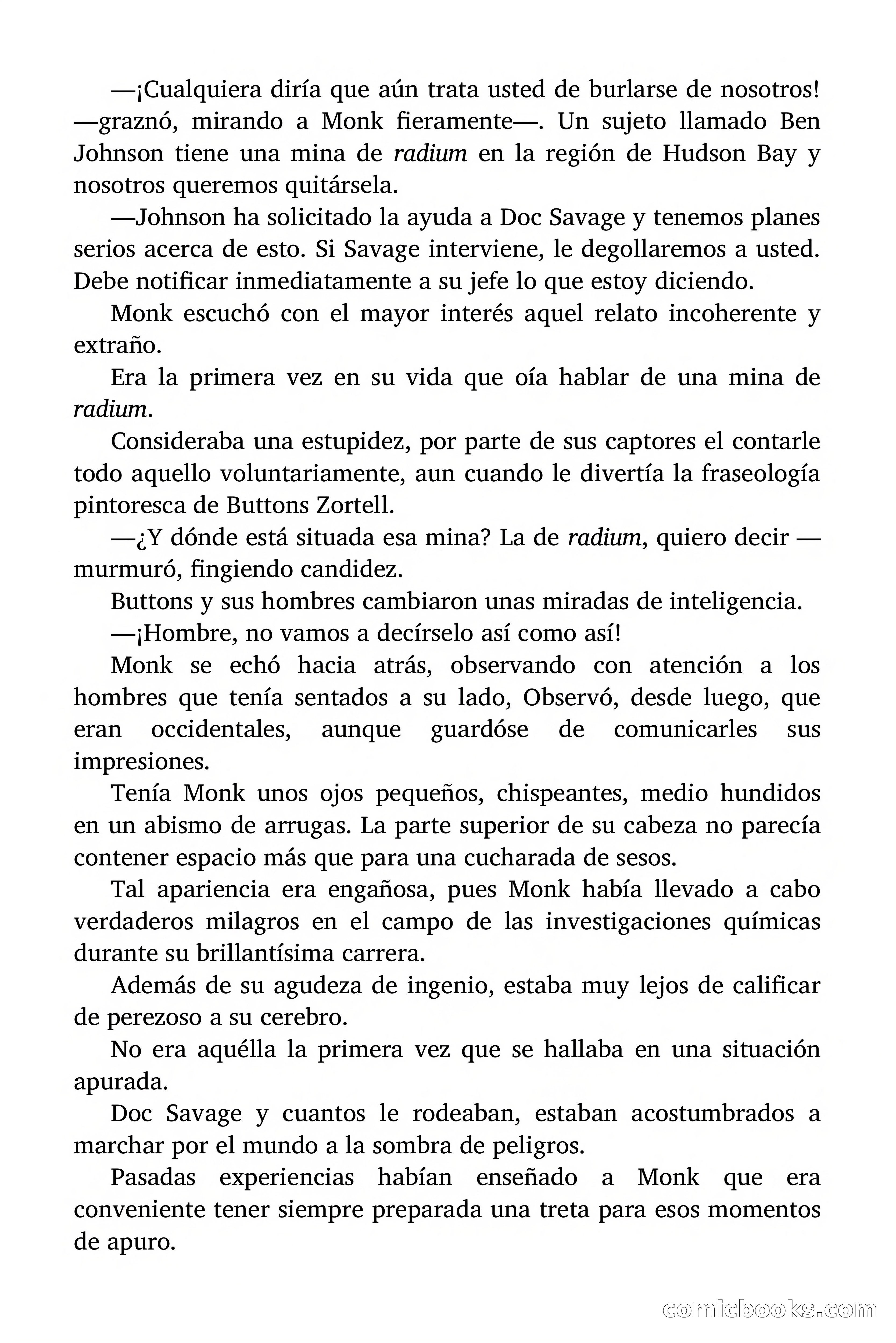 Doc Savage: La calavera roja — page 56 of 191
