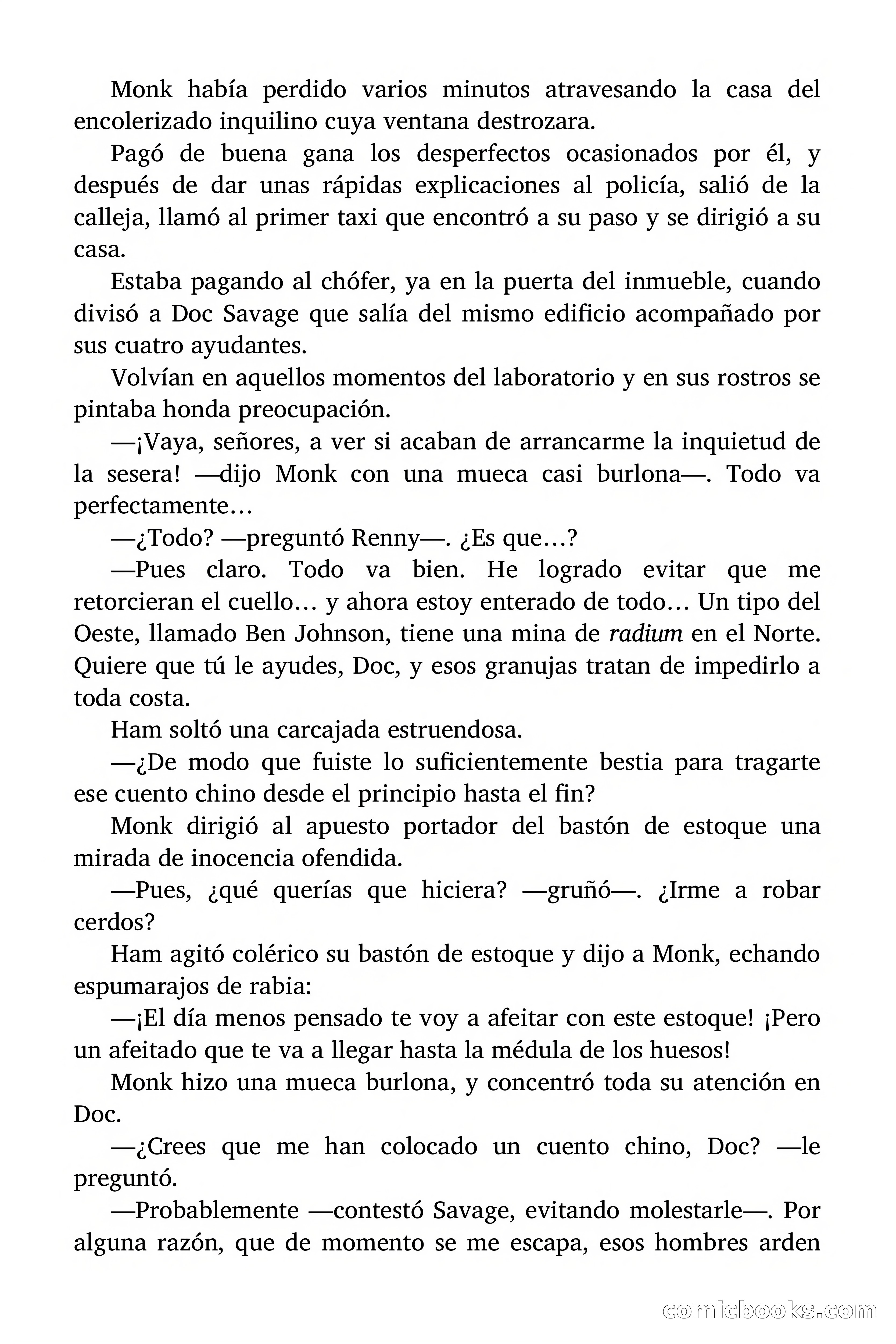 Doc Savage: La calavera roja — page 59 of 191