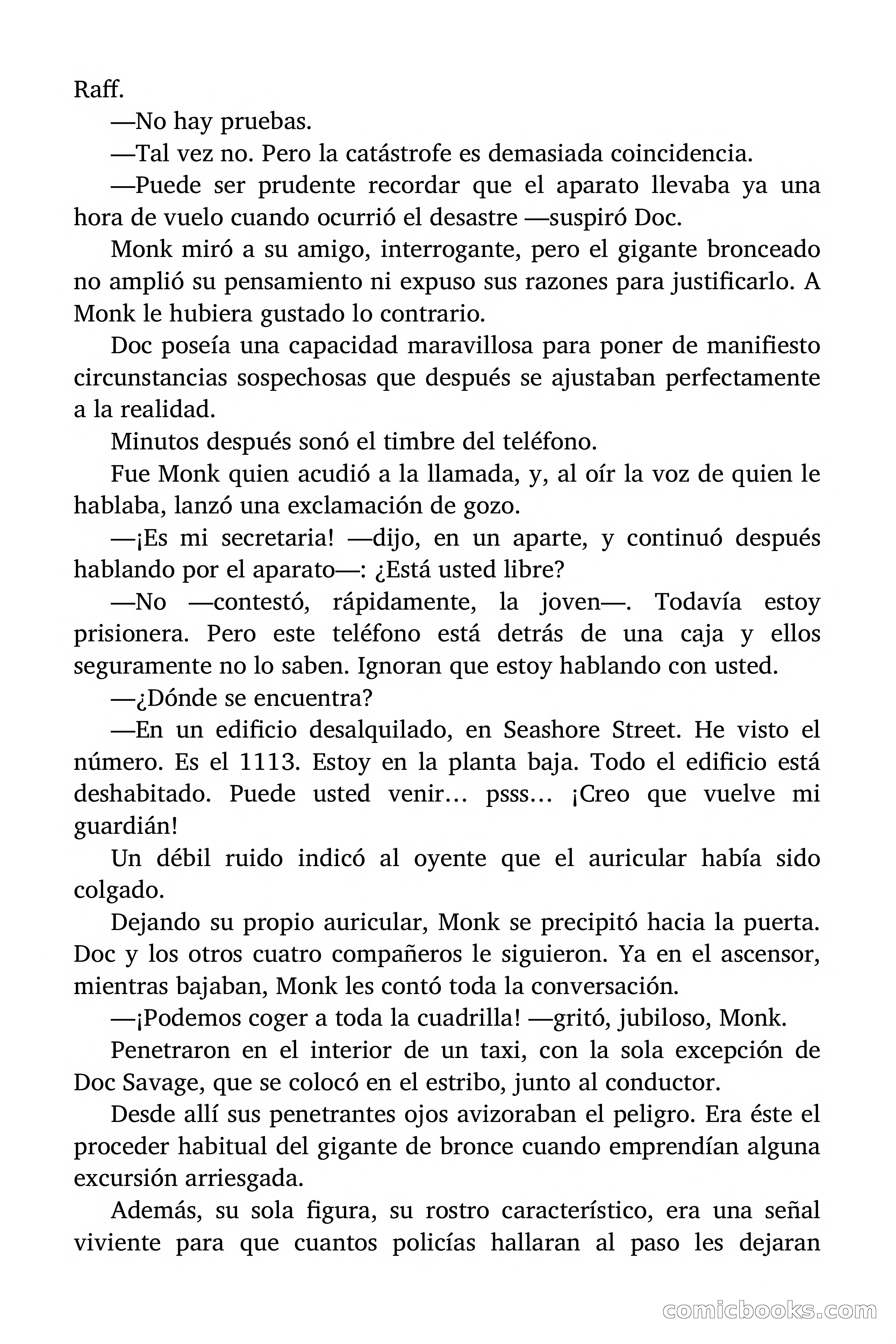 Doc Savage: La calavera roja — page 72 of 191